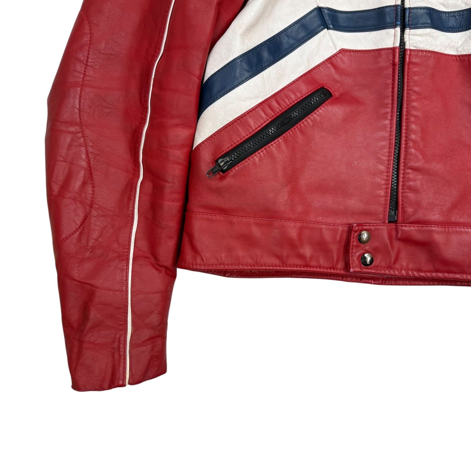 Vintage Bristol Racing Jacket Red/White