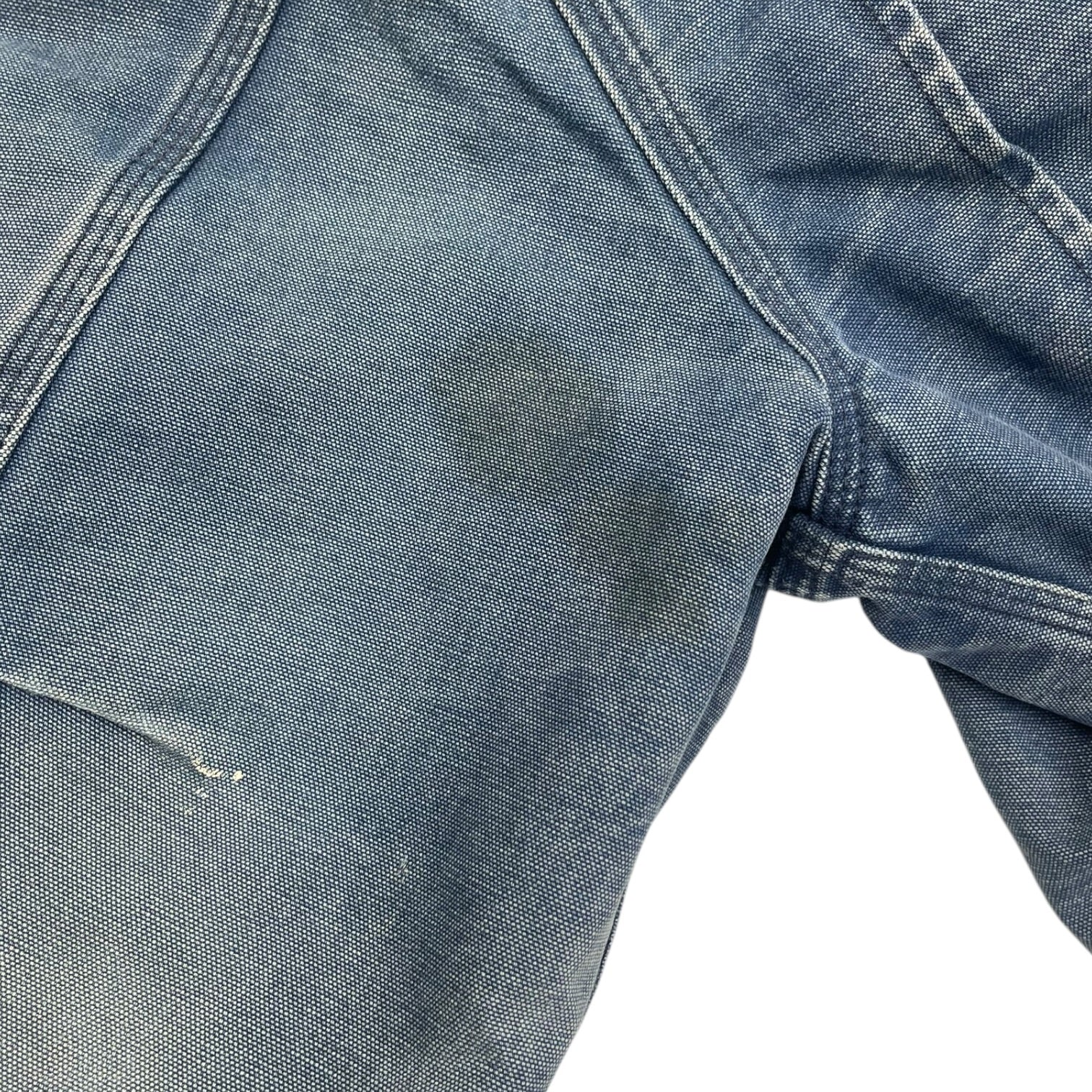 Carhartt Quilted Nylon-Lined Firm Duck Arctic Traditional Coat Faded Blue