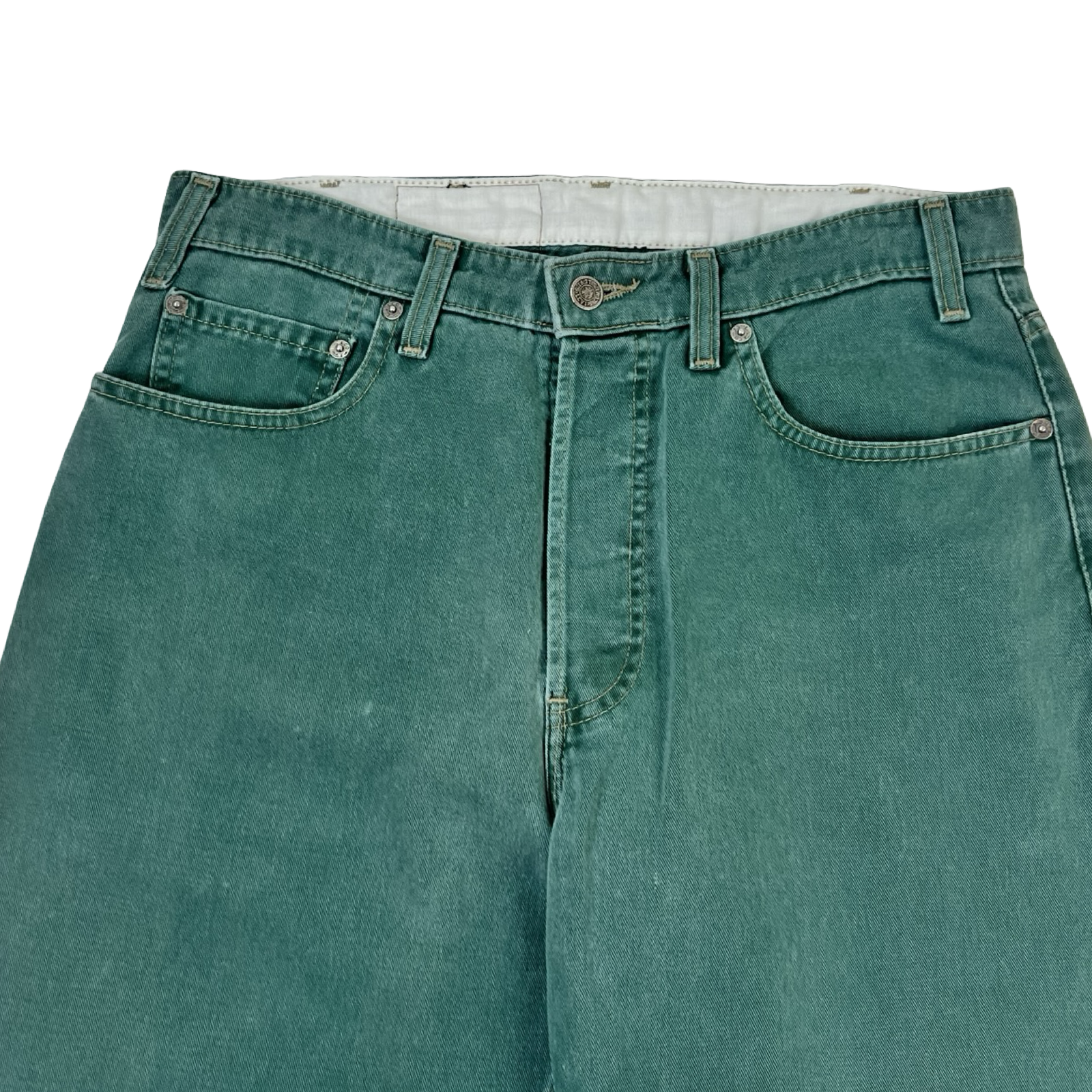 Vintage Levi’s 501 Coloured Denim Series Jean Green
