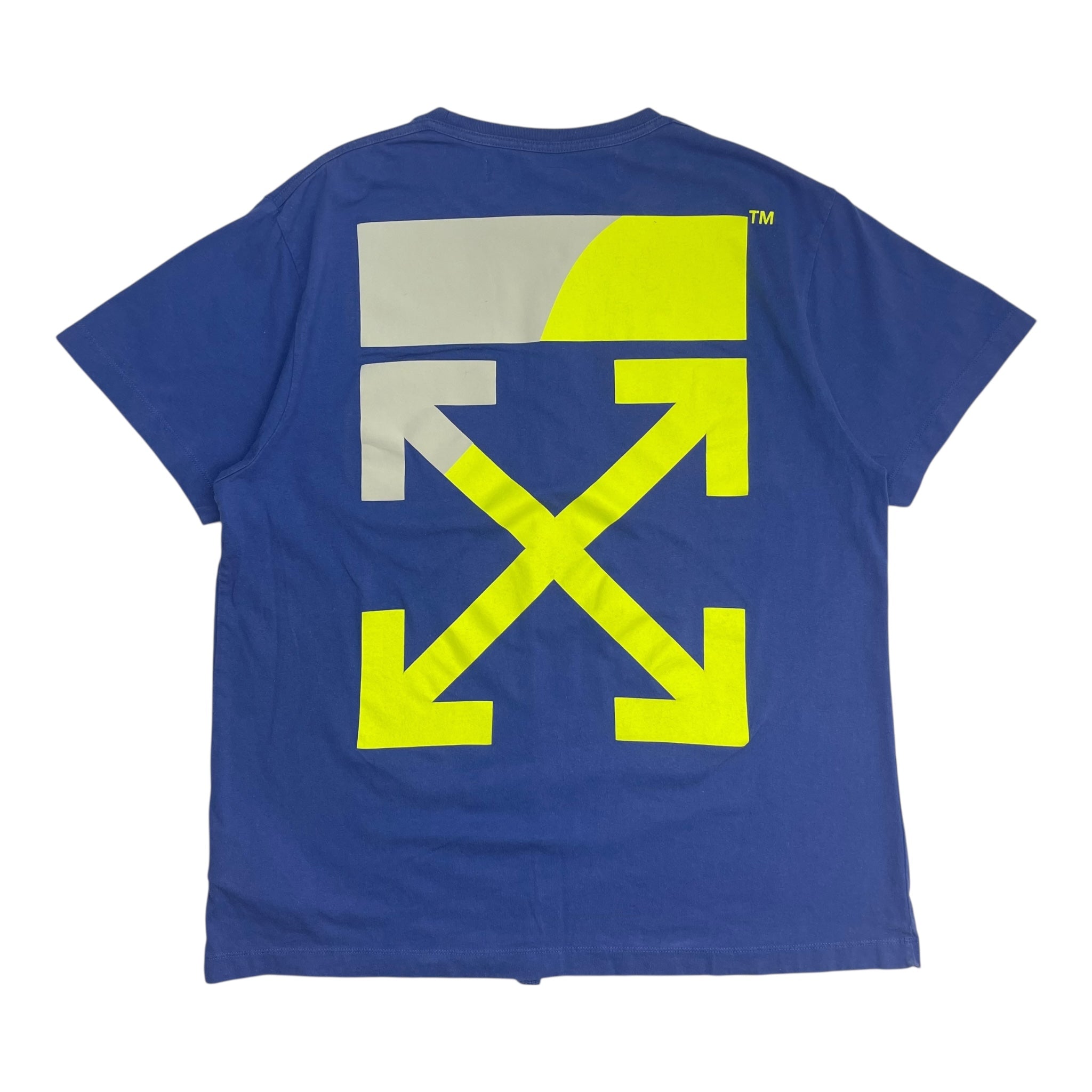 Off White Arrows Graphix T-Shirt Purple