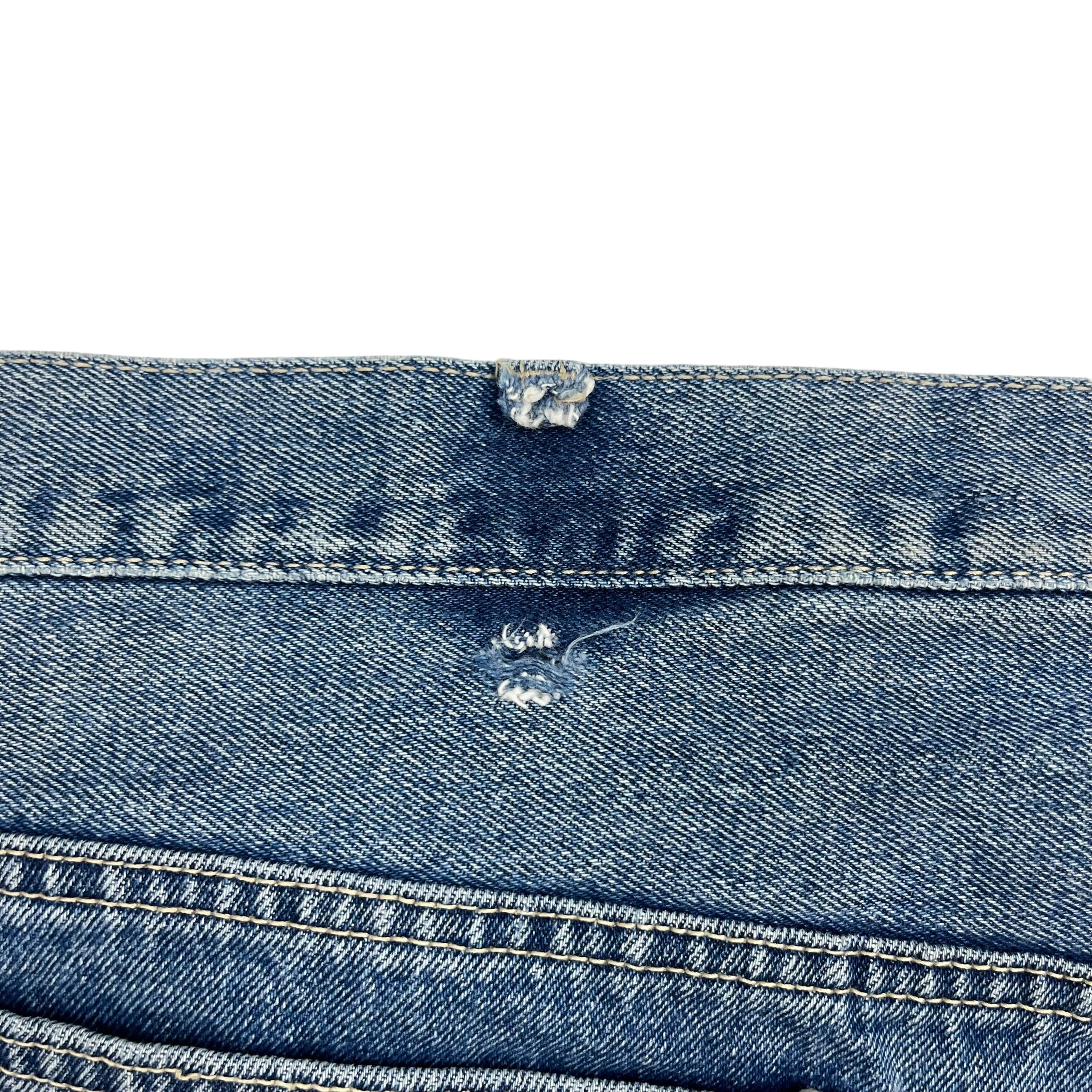 Vintage Levis Orange Tab Denim Shorts Medium Wash