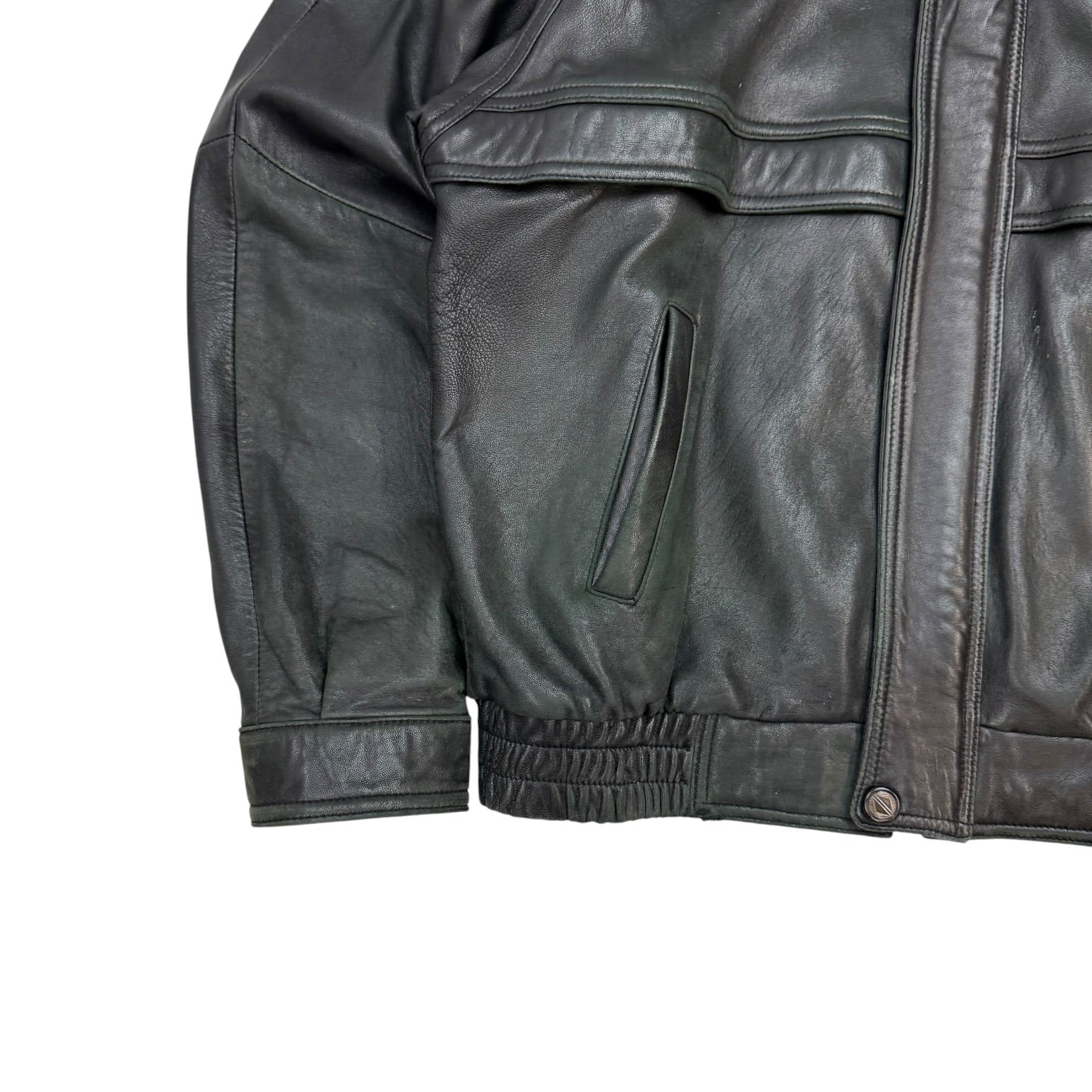 Vintage Danier Leather Jacket Black
