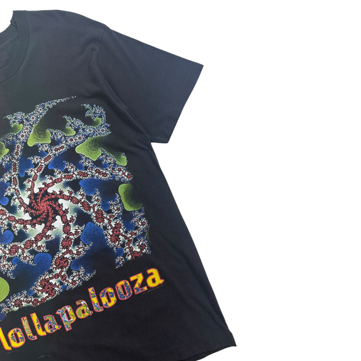 1993 Lollapalooza Festival Band T-Shirt Black