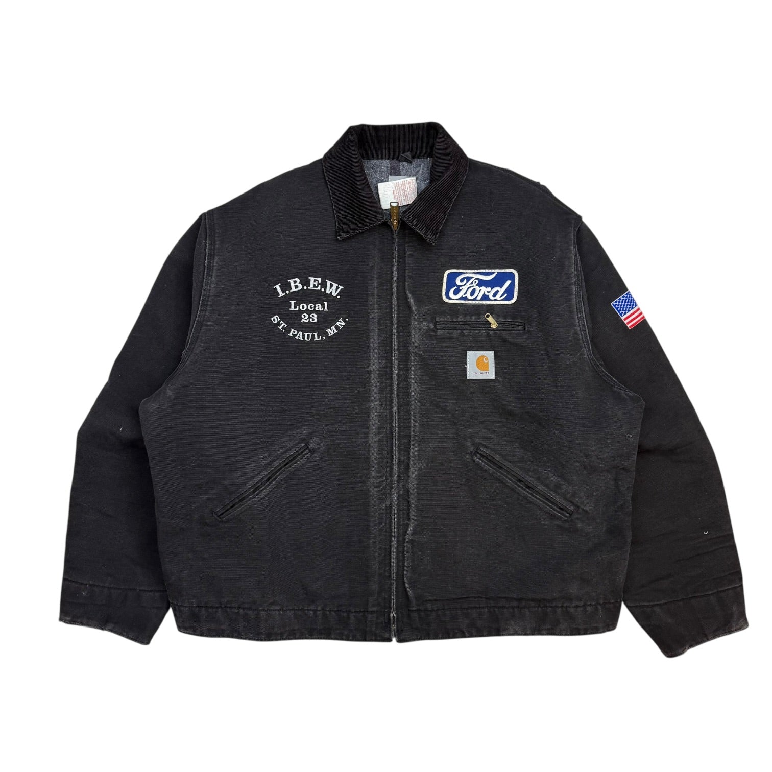 Vintage Carhartt Detroit Jacket Black