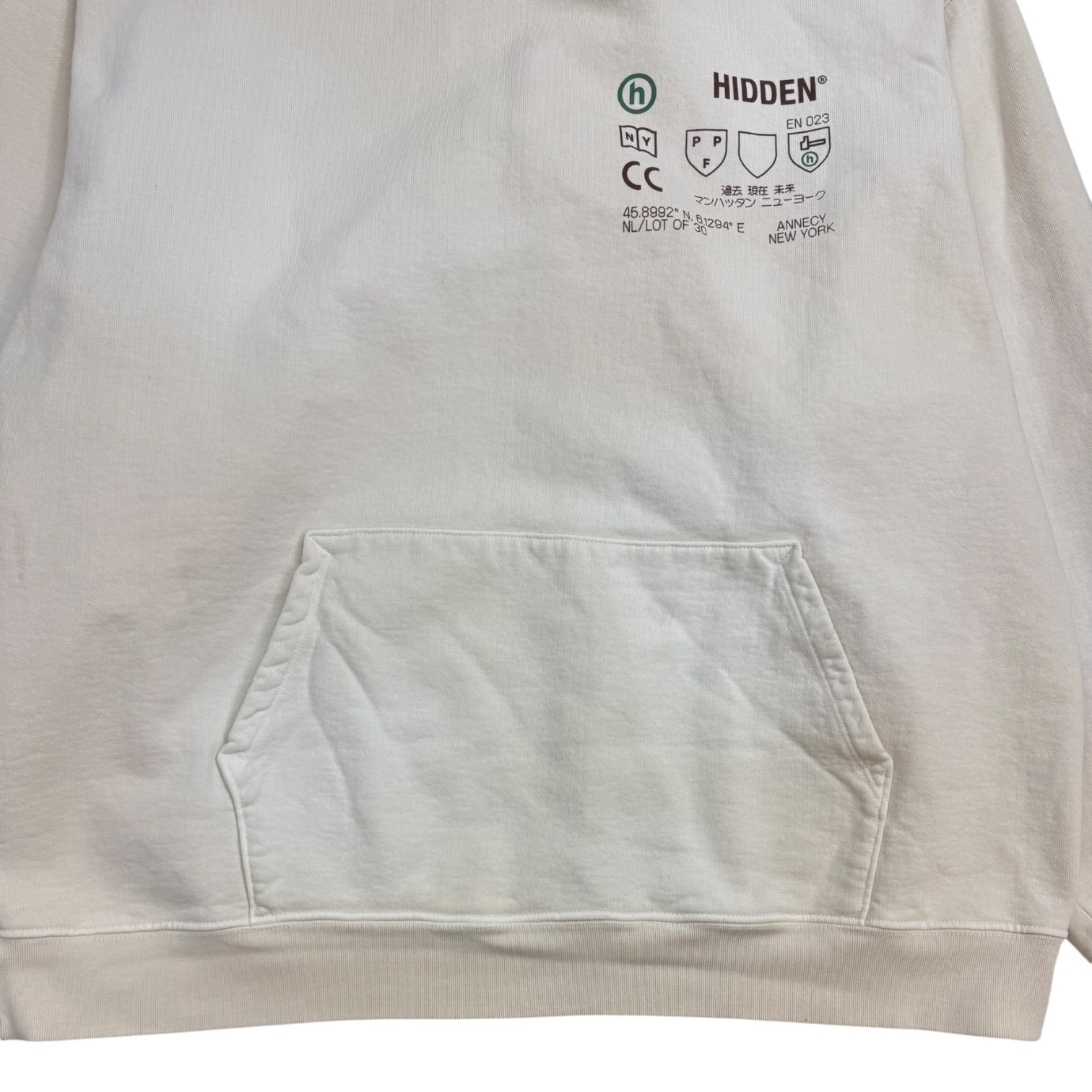 Hidden NY Logo Cloud Camo Vintage Wash Hoodie