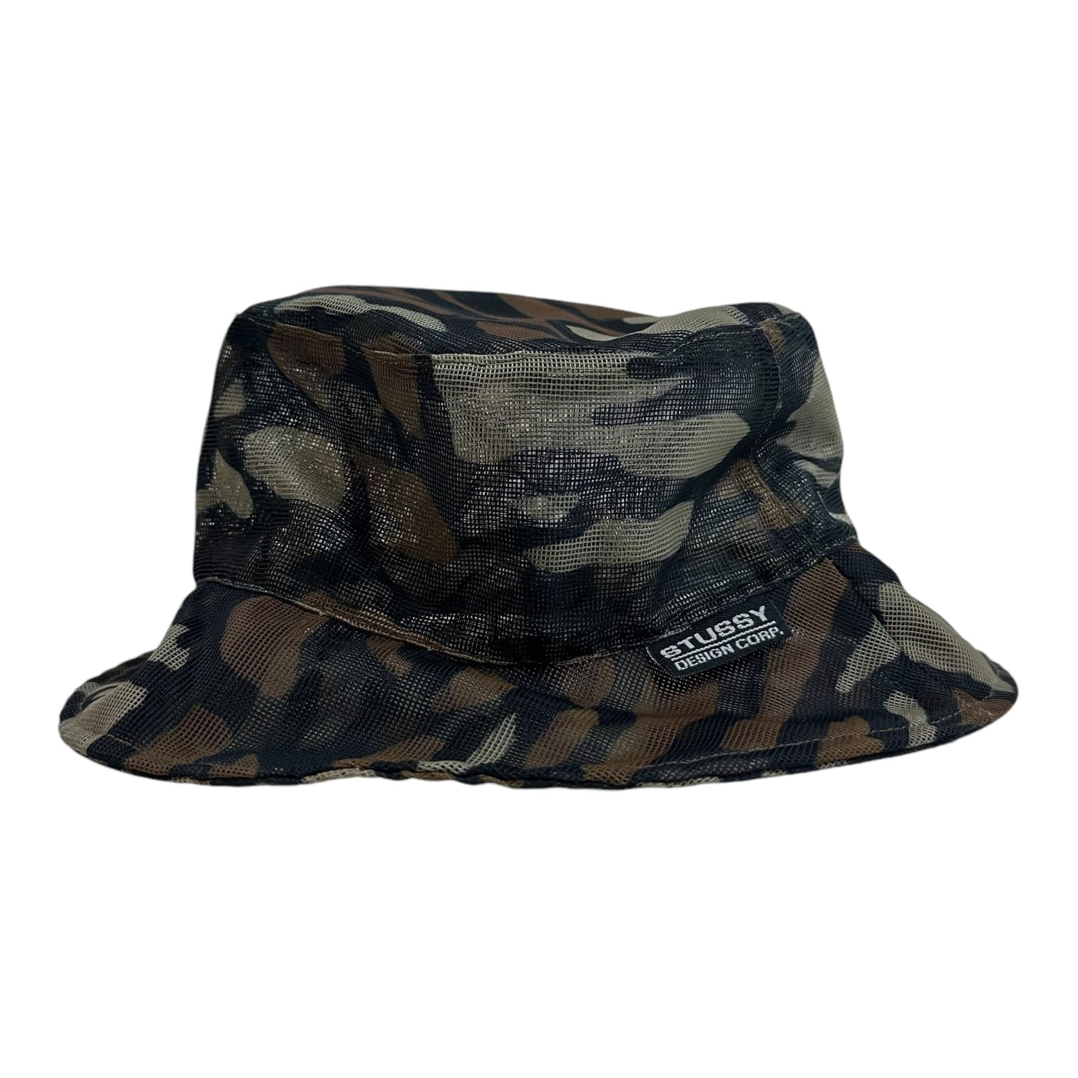 Stüssy Tree Bark Camo Bucket Hat