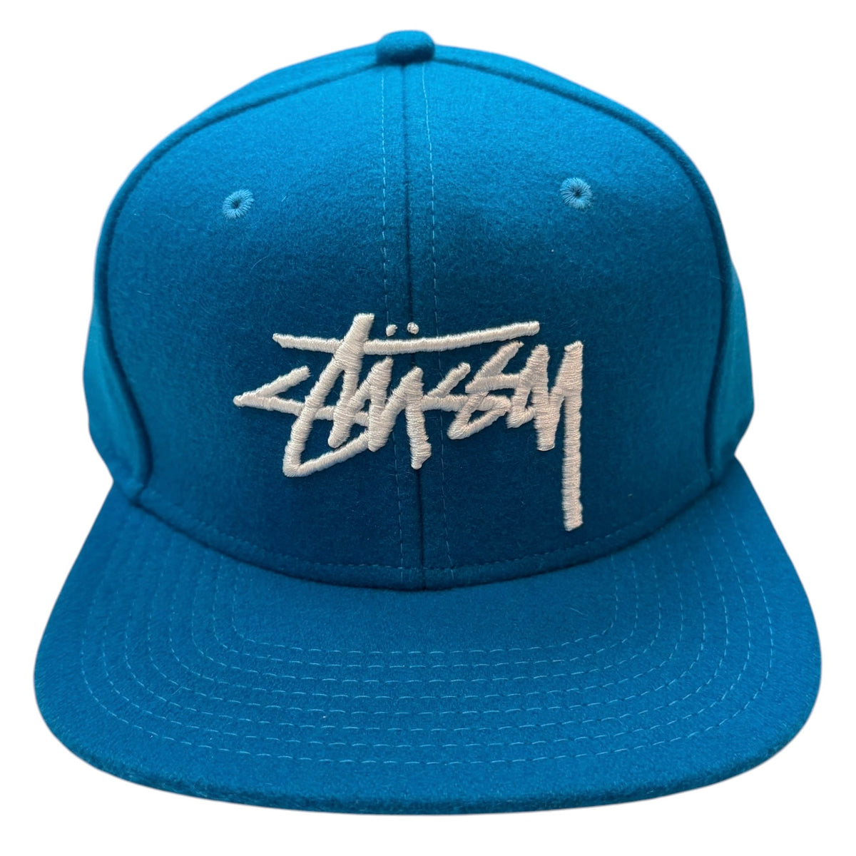 Stussy Wool Snapback Sky Blue