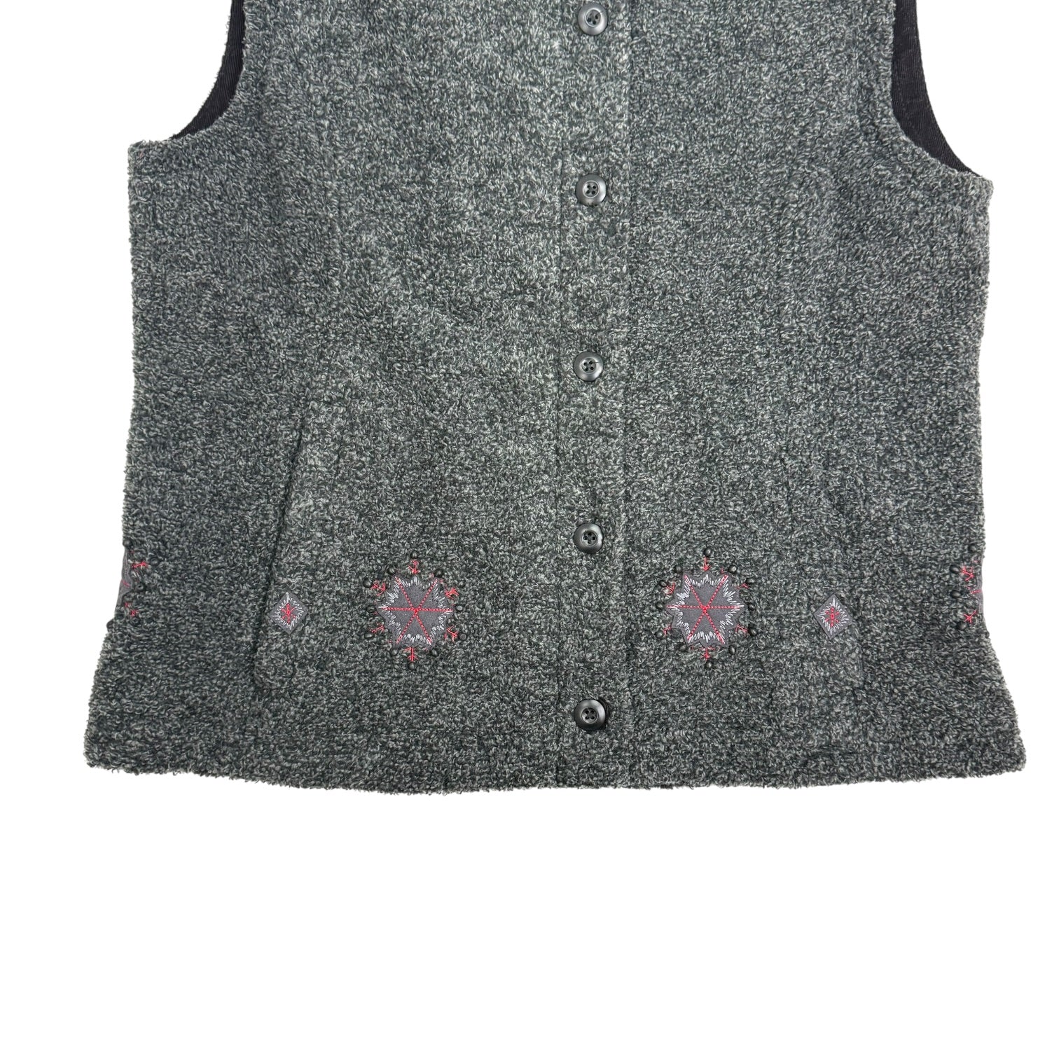 Vintage Womens WoolRich Vest Grey