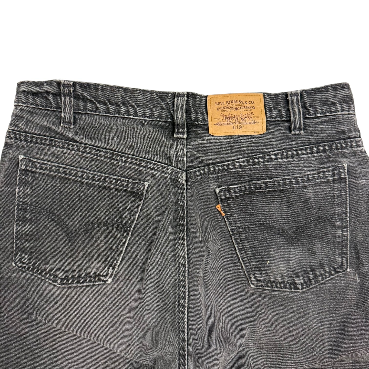 Vintage Levi’s Orange Tab 619 Denim Pants Black