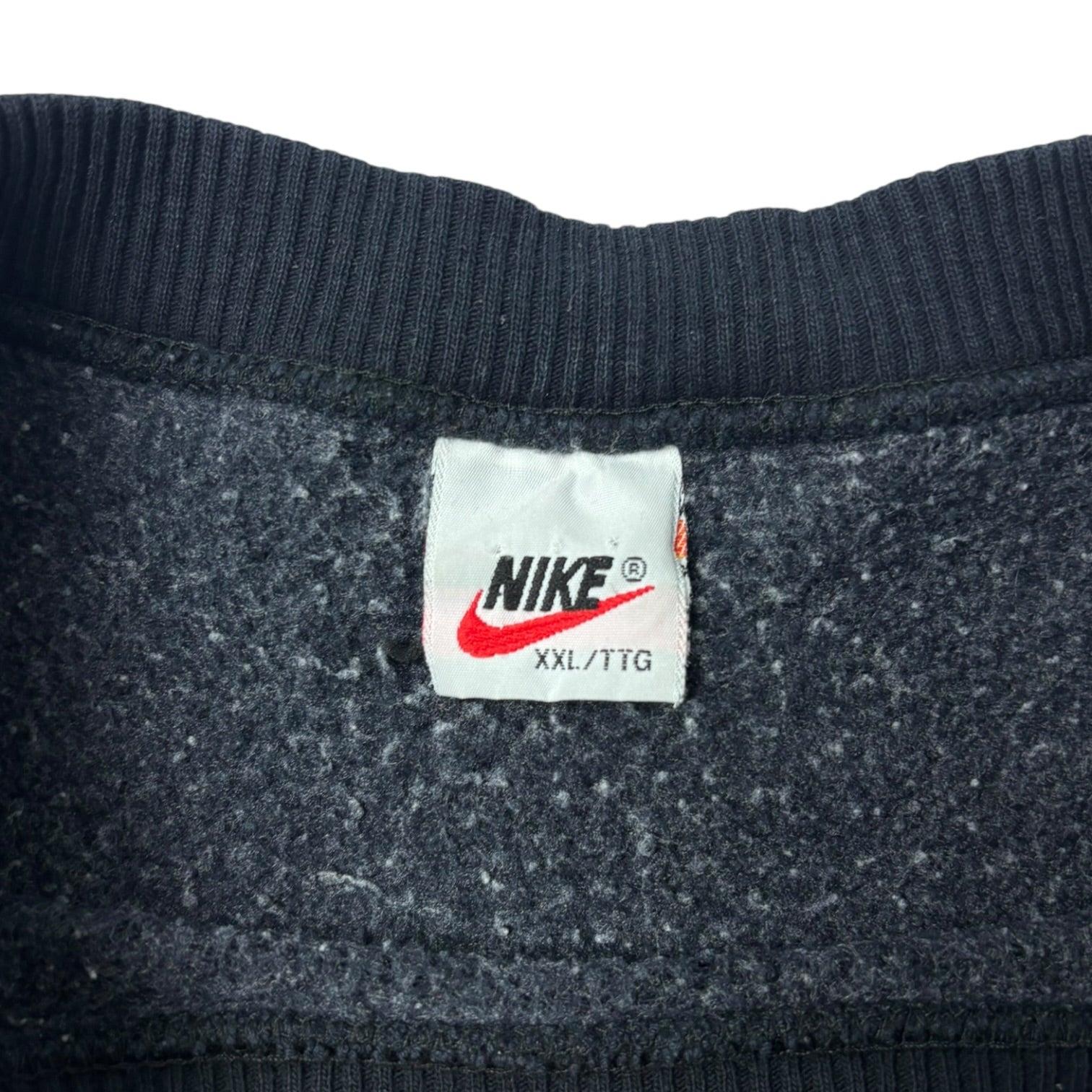 Vintage 90s Nike Pullover Crewneck Black