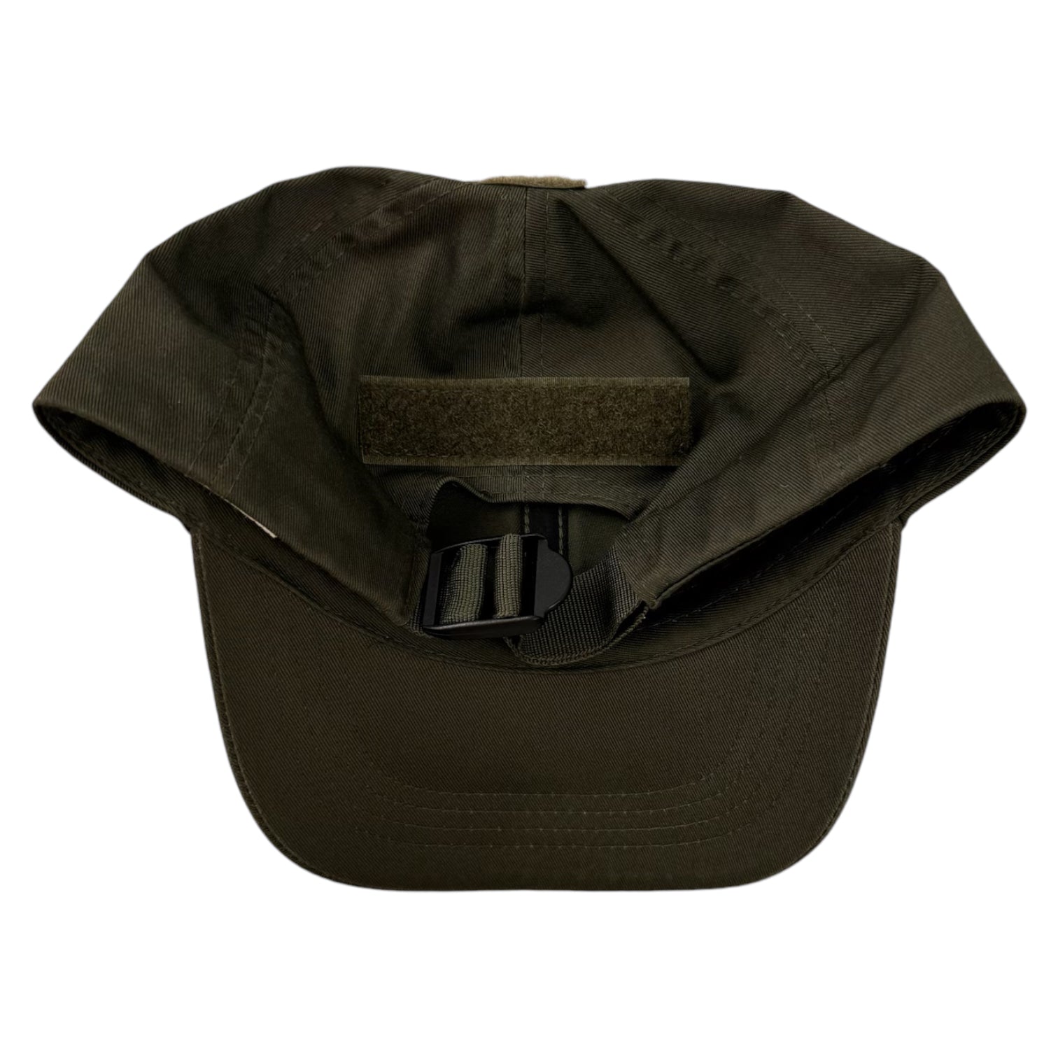 Vintage Military Strapback Hat Olive