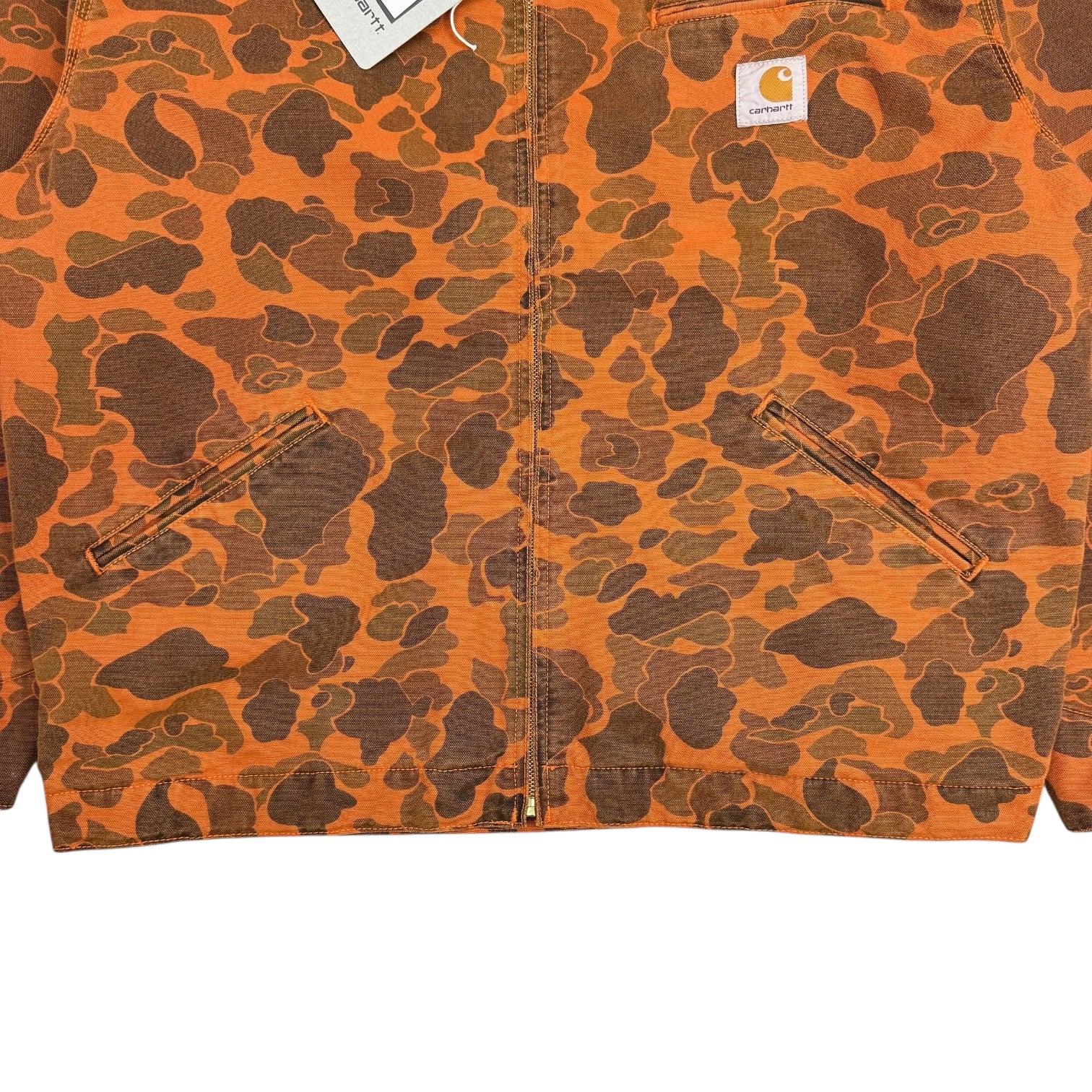 Carhartt WIP Duck Detroit Jacket Turmeric Camo
