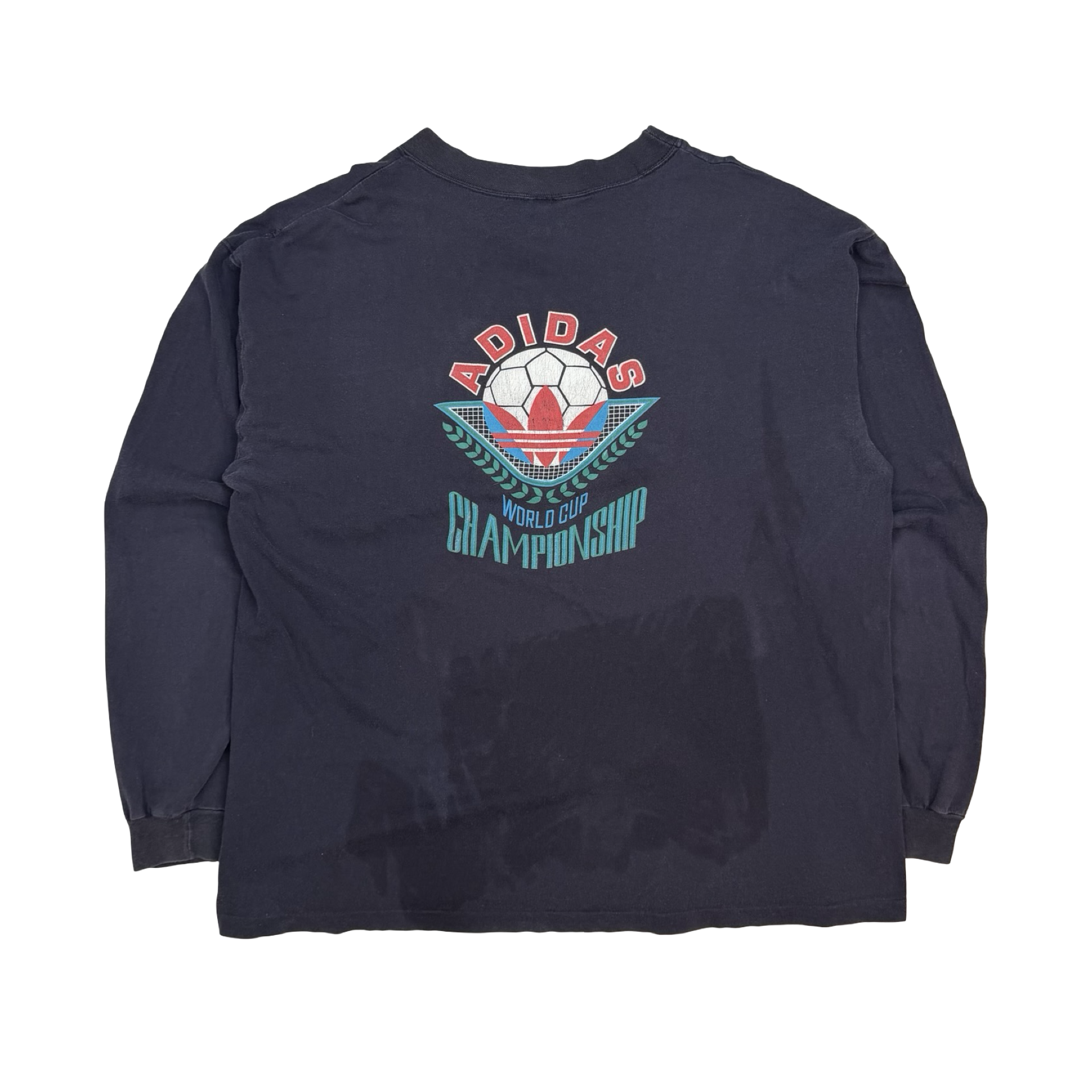 Vintage Adidas World Cup Championship Long Sleeve Black