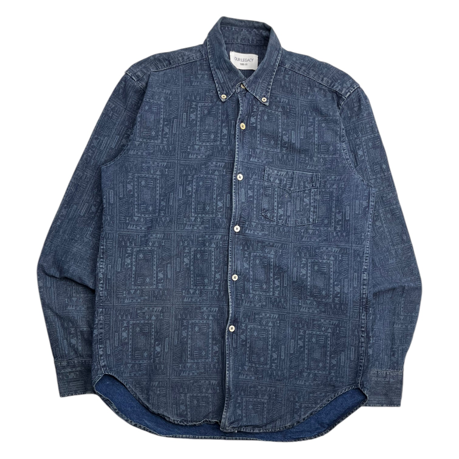 Our Legacy 1980-81 Indigo Button Shirt