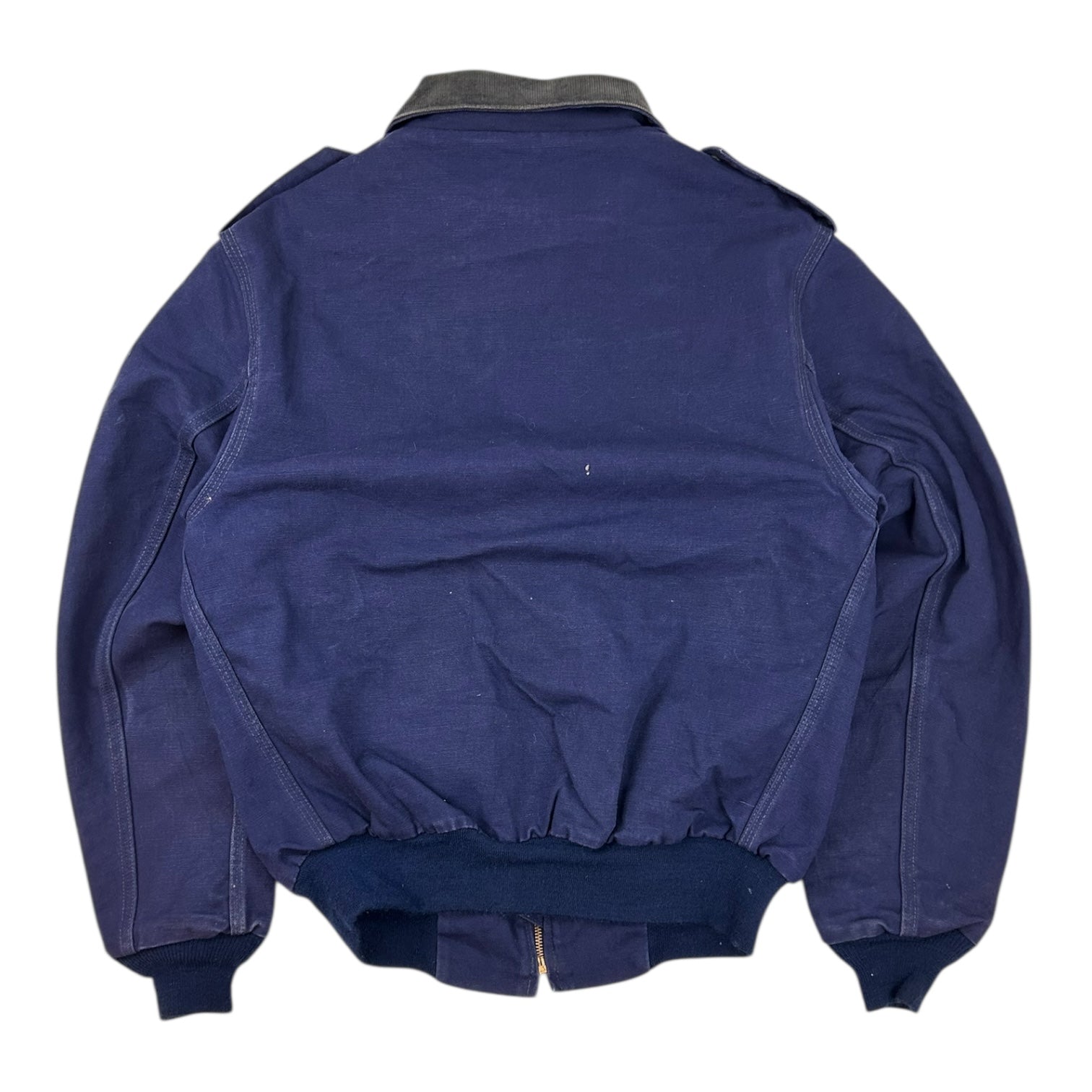 Vintage Carhartt Aviator Jacket Navy Blue