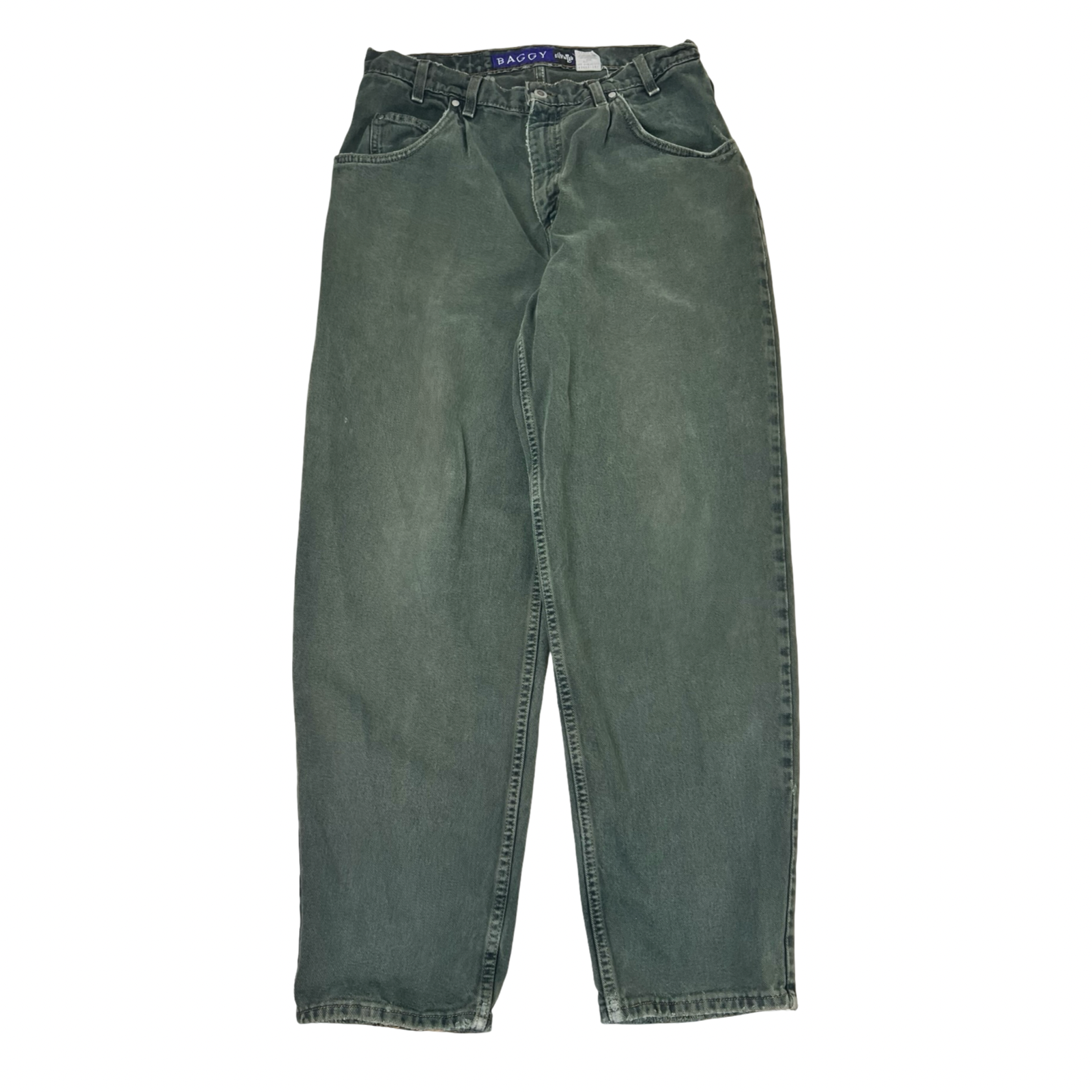 Levi's SilverTab Baggy Jeans Faded Olive Green