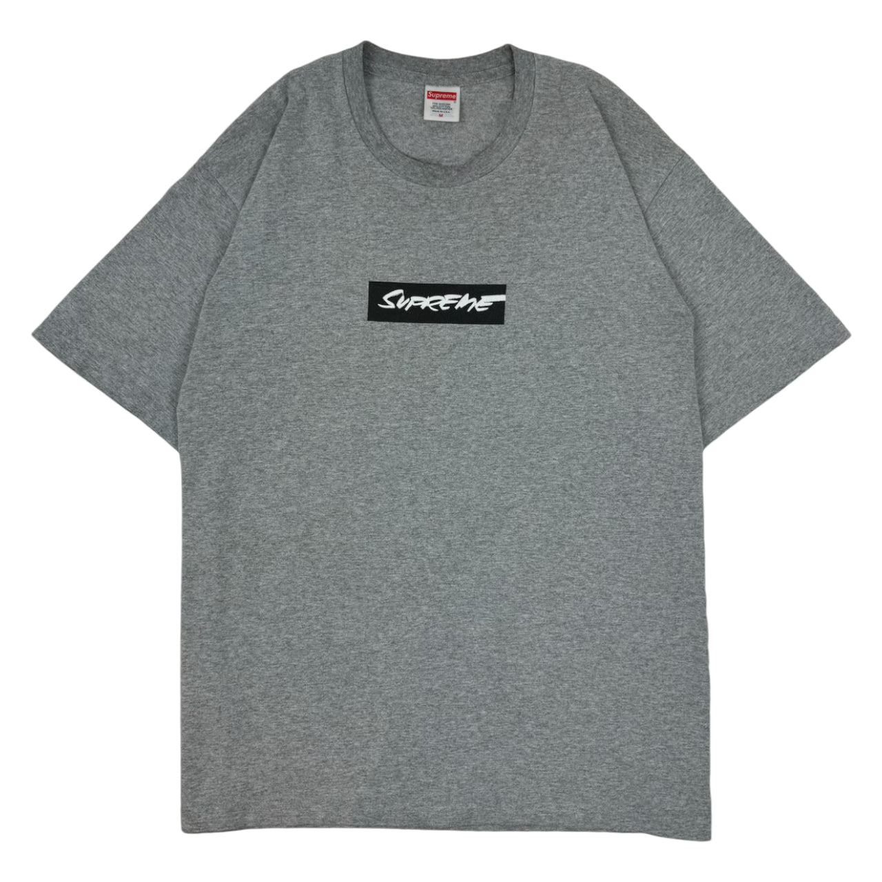 Supreme Futura Box Logo T-Shirt Grey