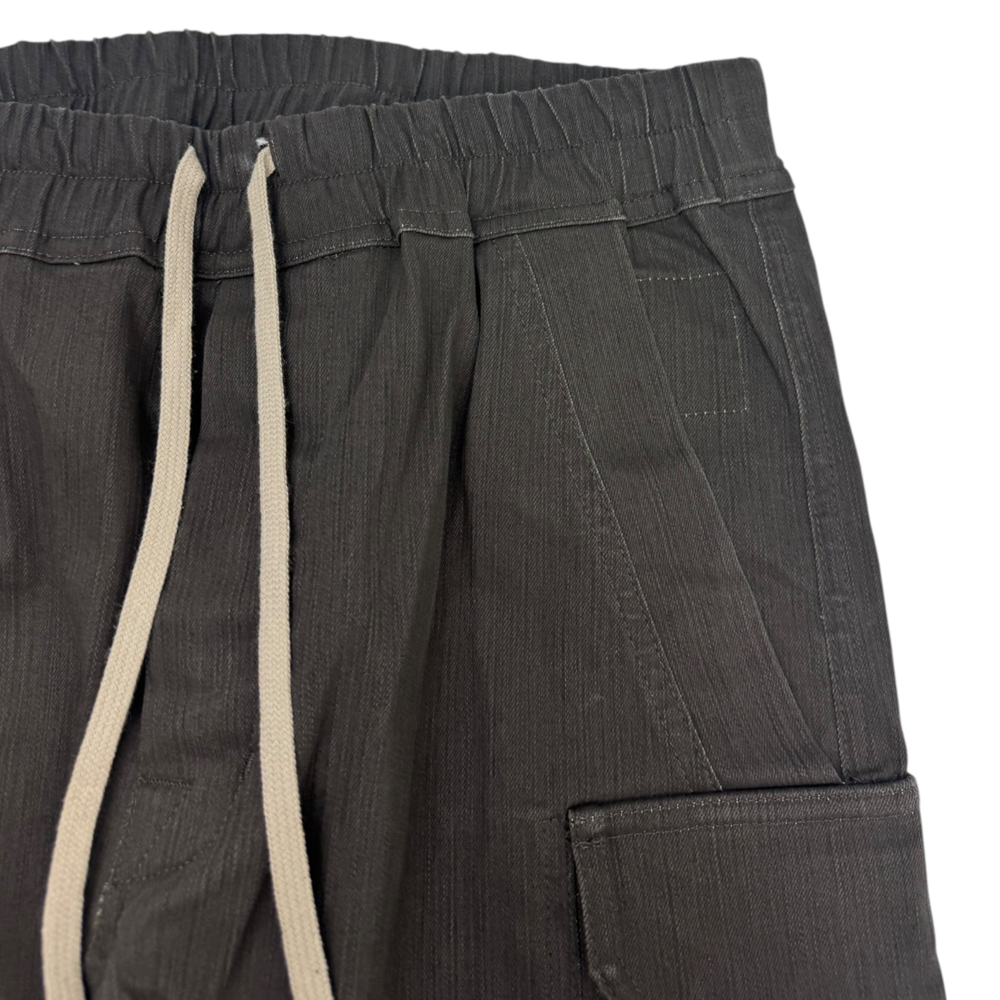 Rick Owens Mastodon Mega Cargo Pants Dark Dust