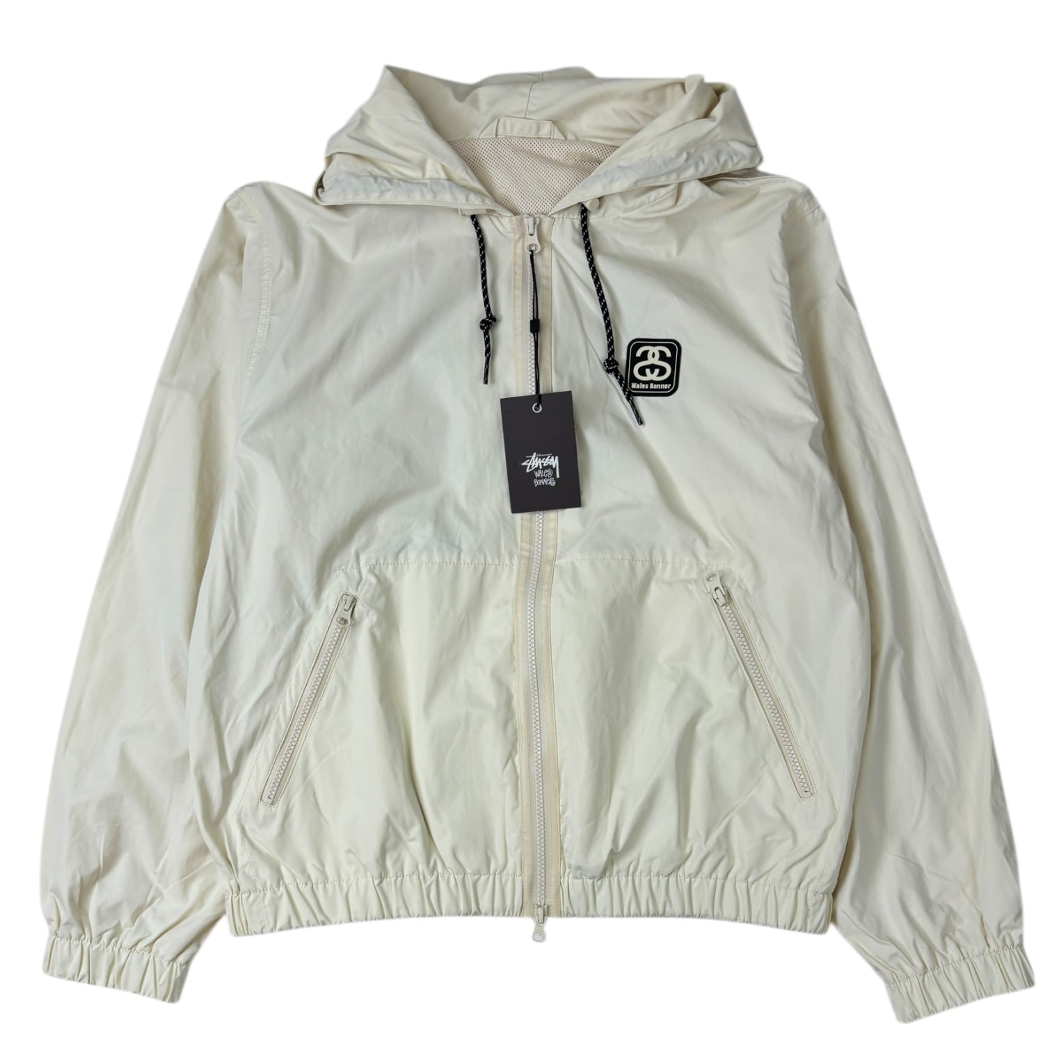 Stussy x Wales Bonner Windbreaker Ivory