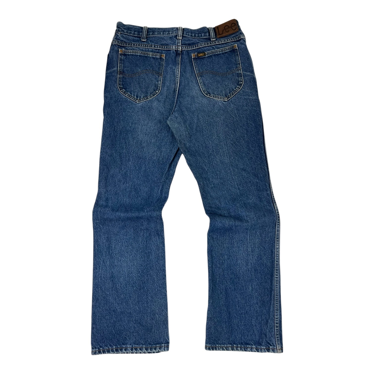 Vintage Lee Faded Denim Flared Pants