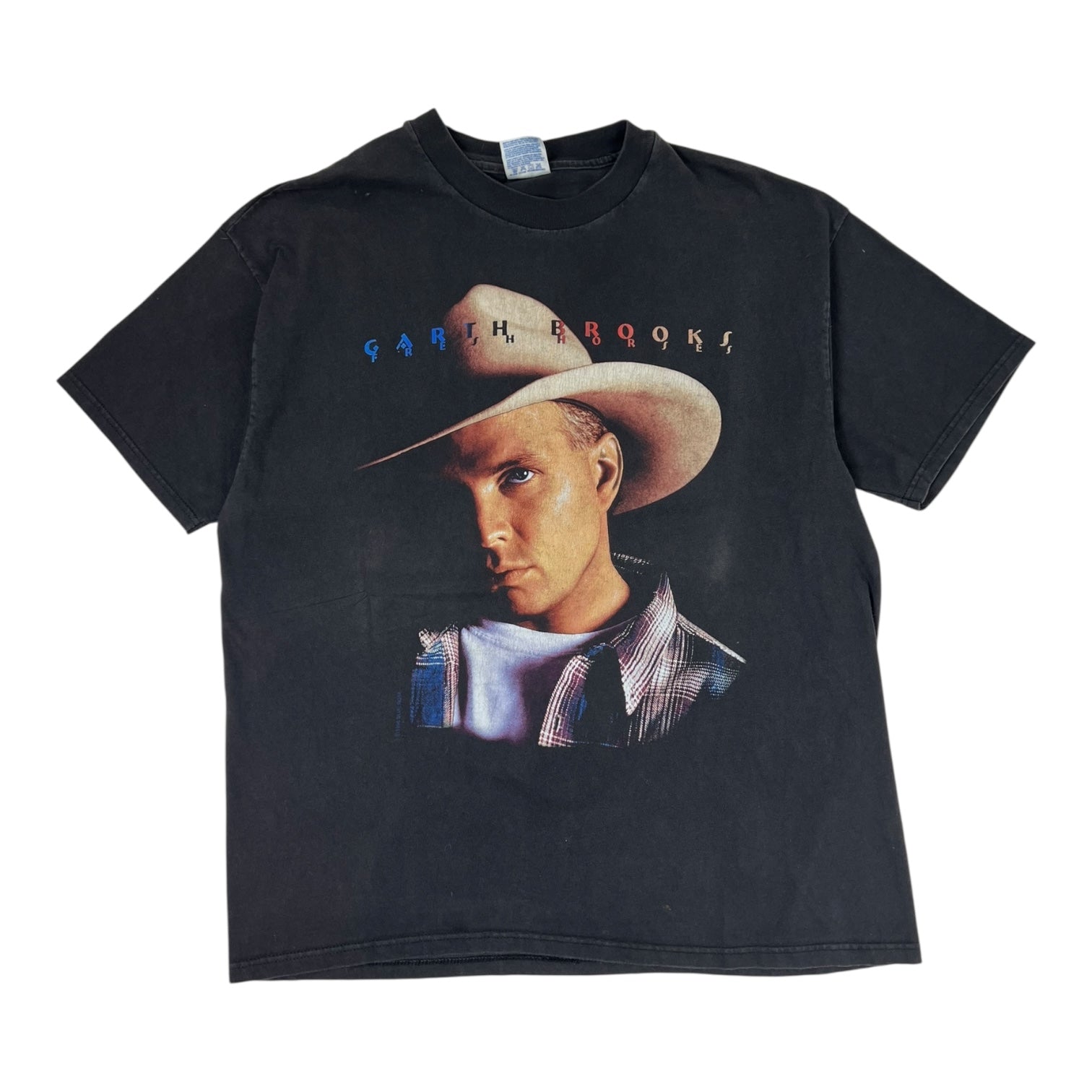 Vintage Garth Brooks Country Music T-Shirt Black