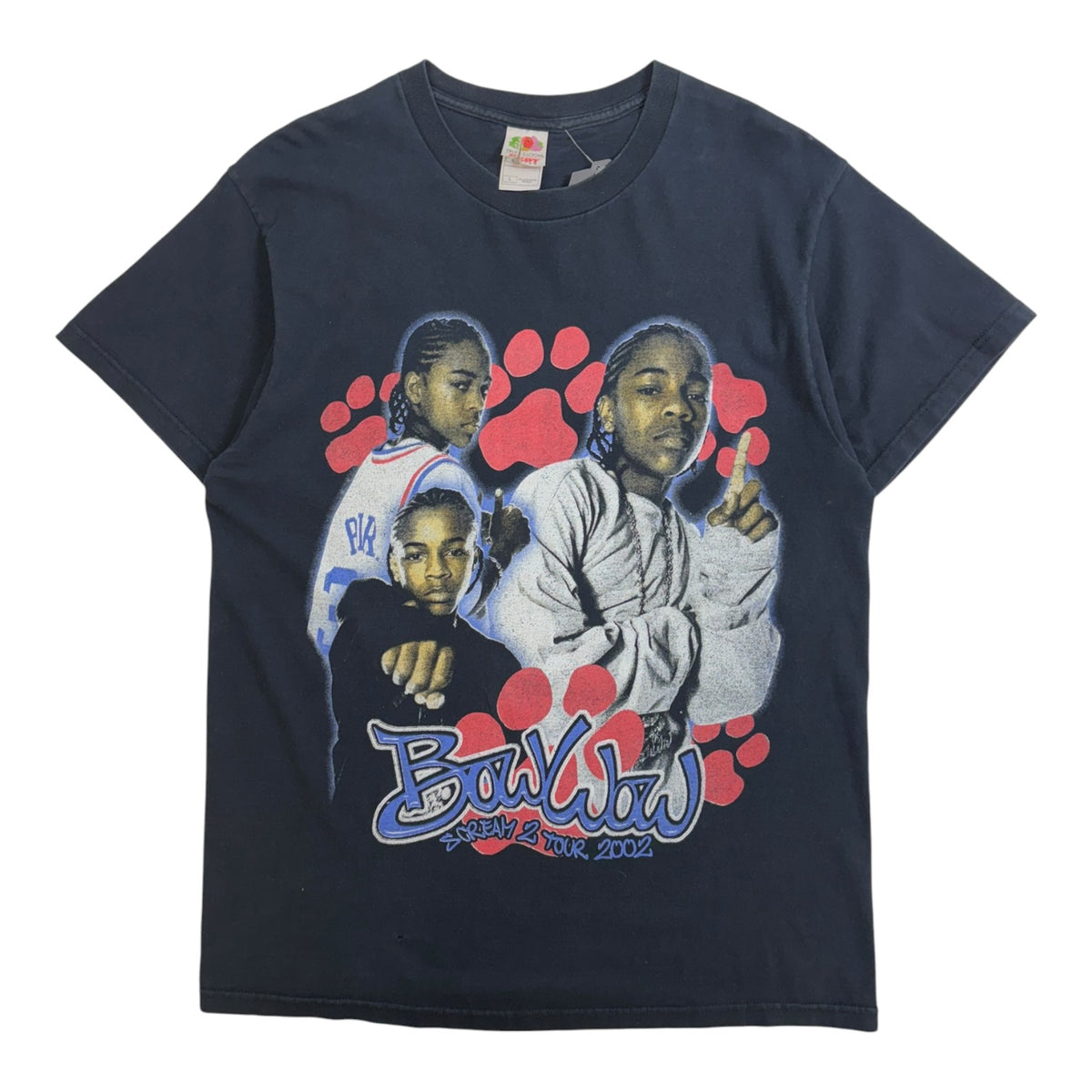 Vintage 2002 Lil Bow Wow "Scream 2" Tour T-Shirt Black
