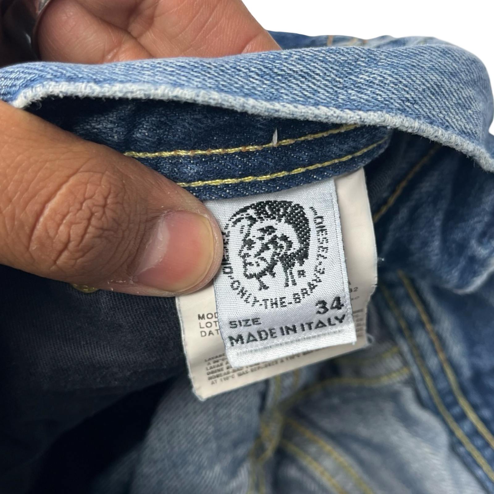 Diesel Kuratt Relaxed Denim