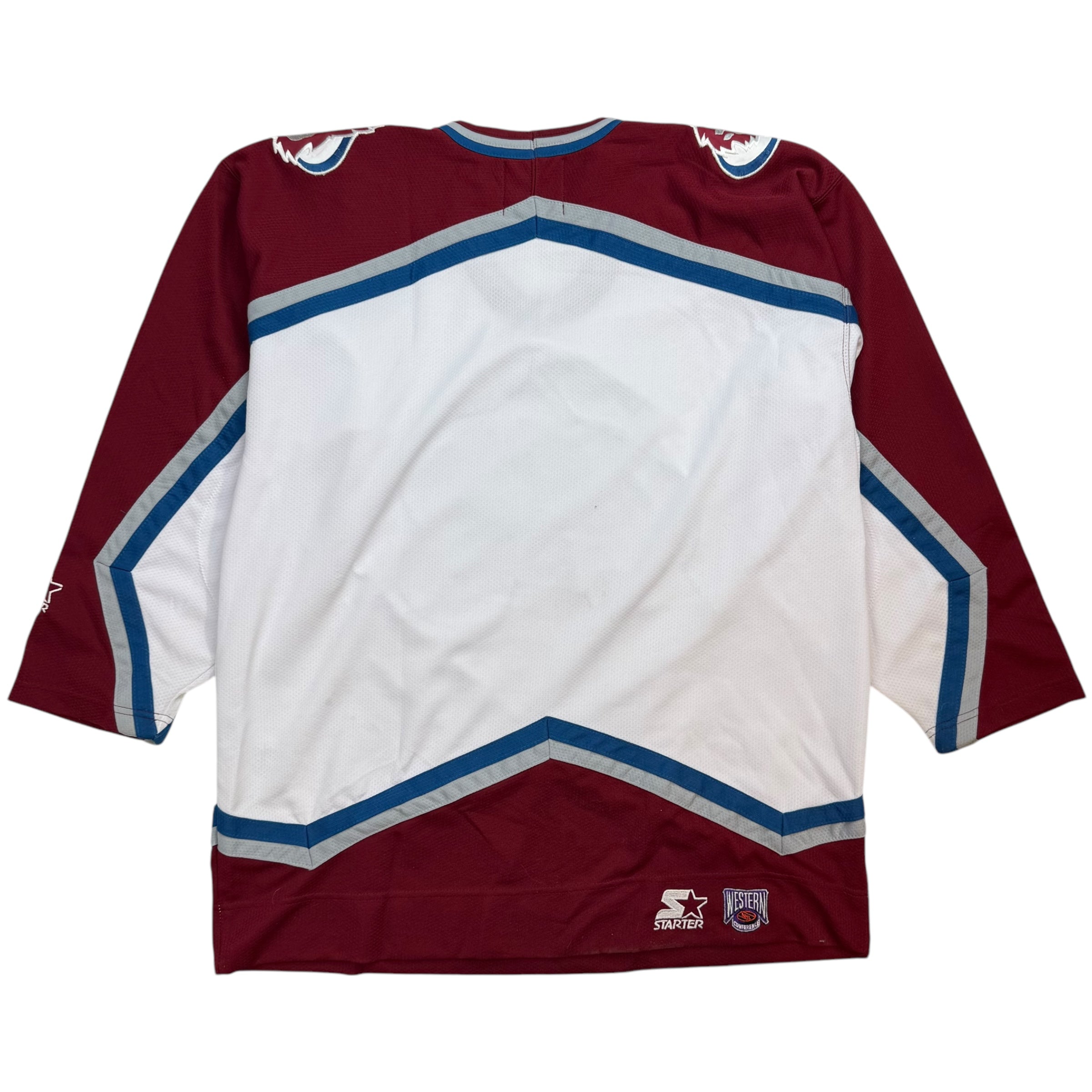 Vintage Starter Colorado Avalanche Away Jersey