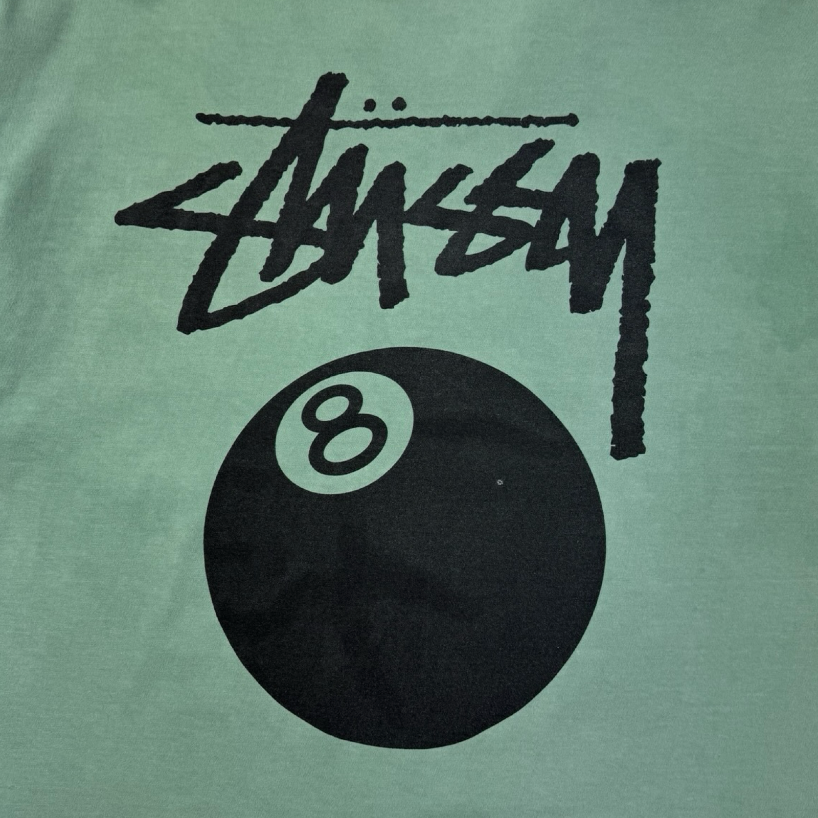 Stussy 8 Ball Pigment Dyed T-Shirt Pine