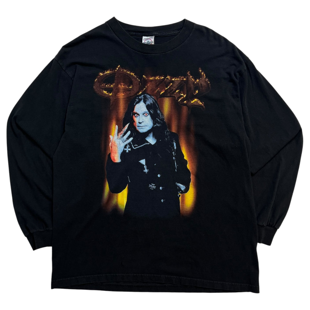 Vintage 2002 Ozzy Tour Long Sleeve T-Shirt Black