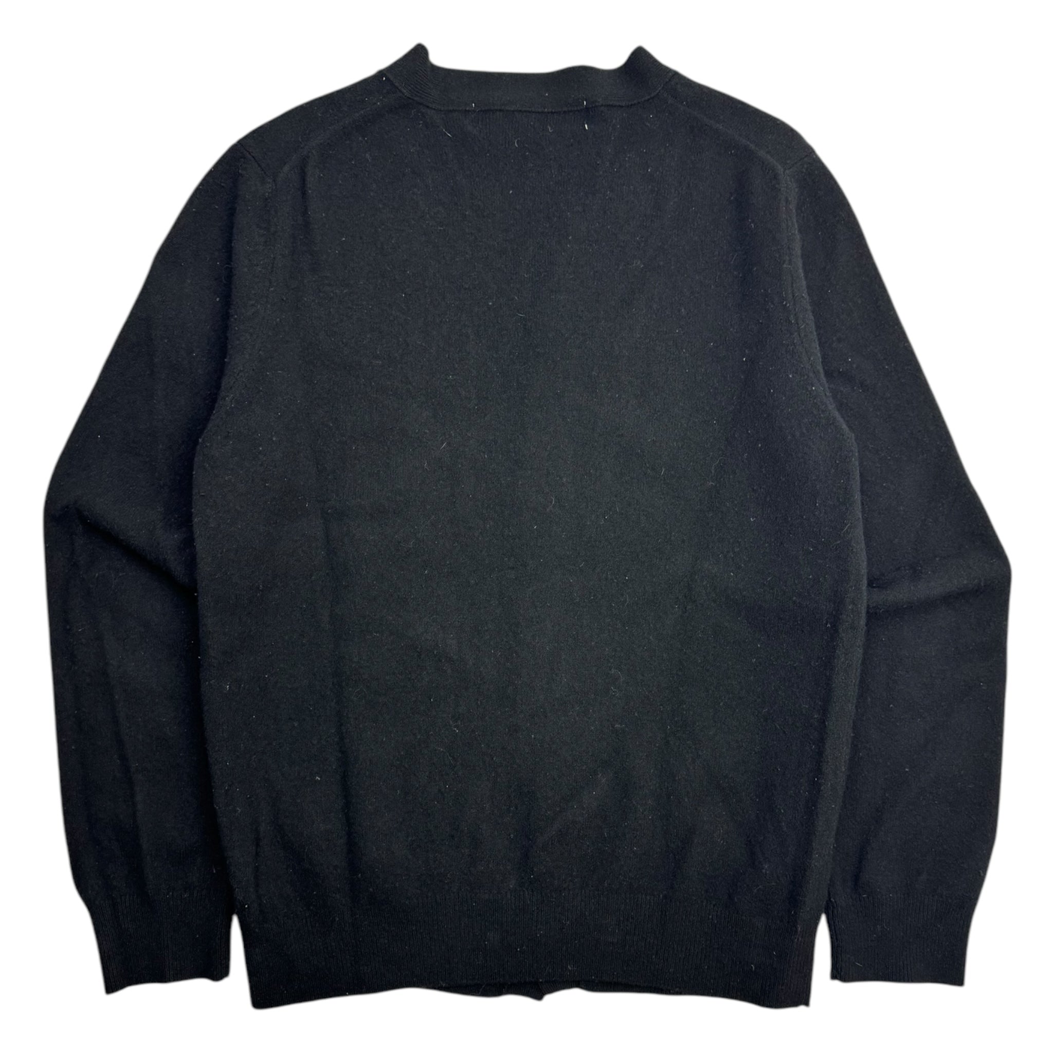 Comme Des Garçon Play Cardigan Black