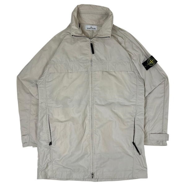 Stone Island Micro Reps Rain Jacket Cream