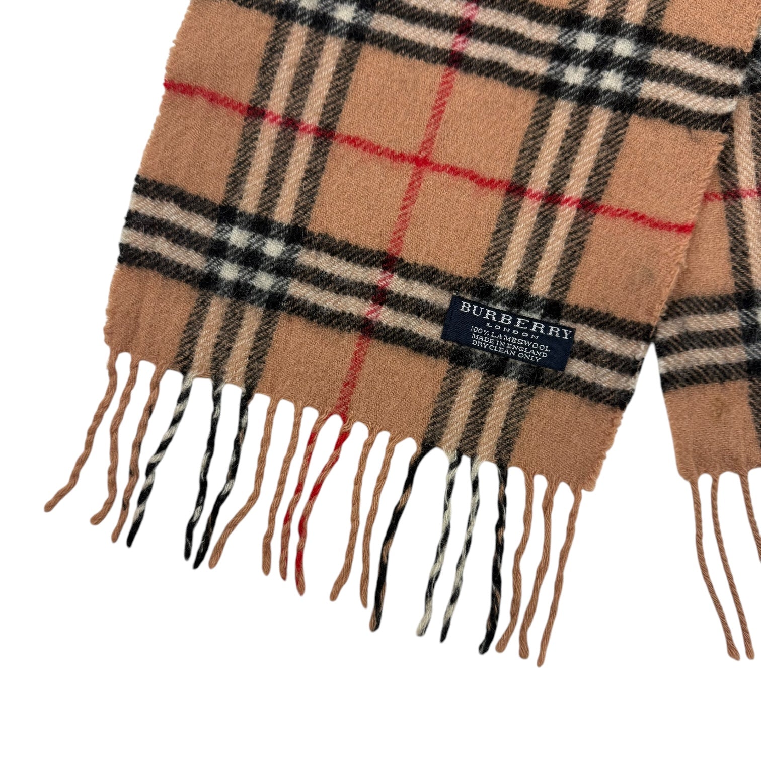 Burberry Lambswool Novacheck Scarf