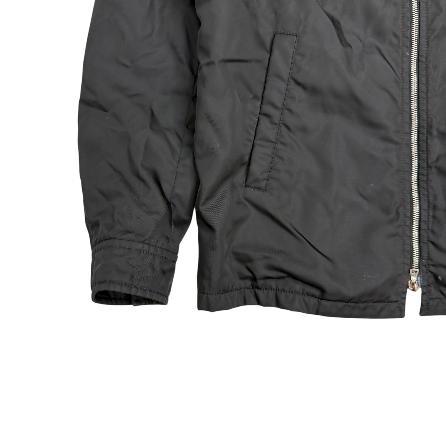 Prada Re-Nylon Blouson Jacket Black