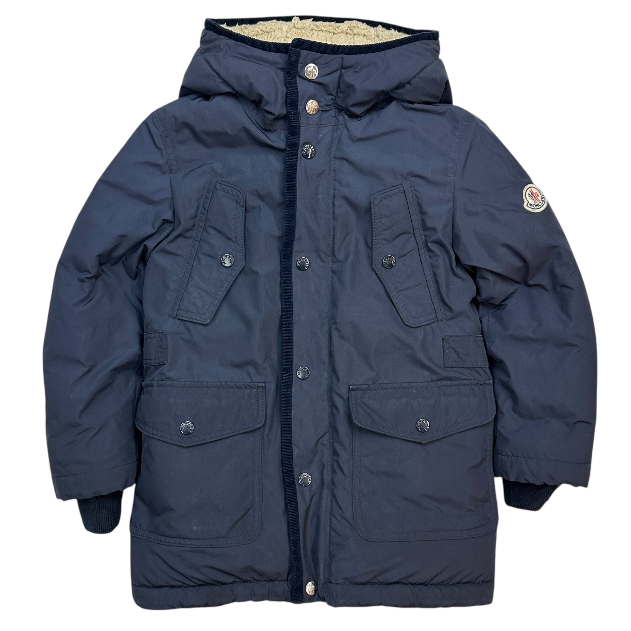 Moncler Jr. Kids Salagou Down Jacket Navy