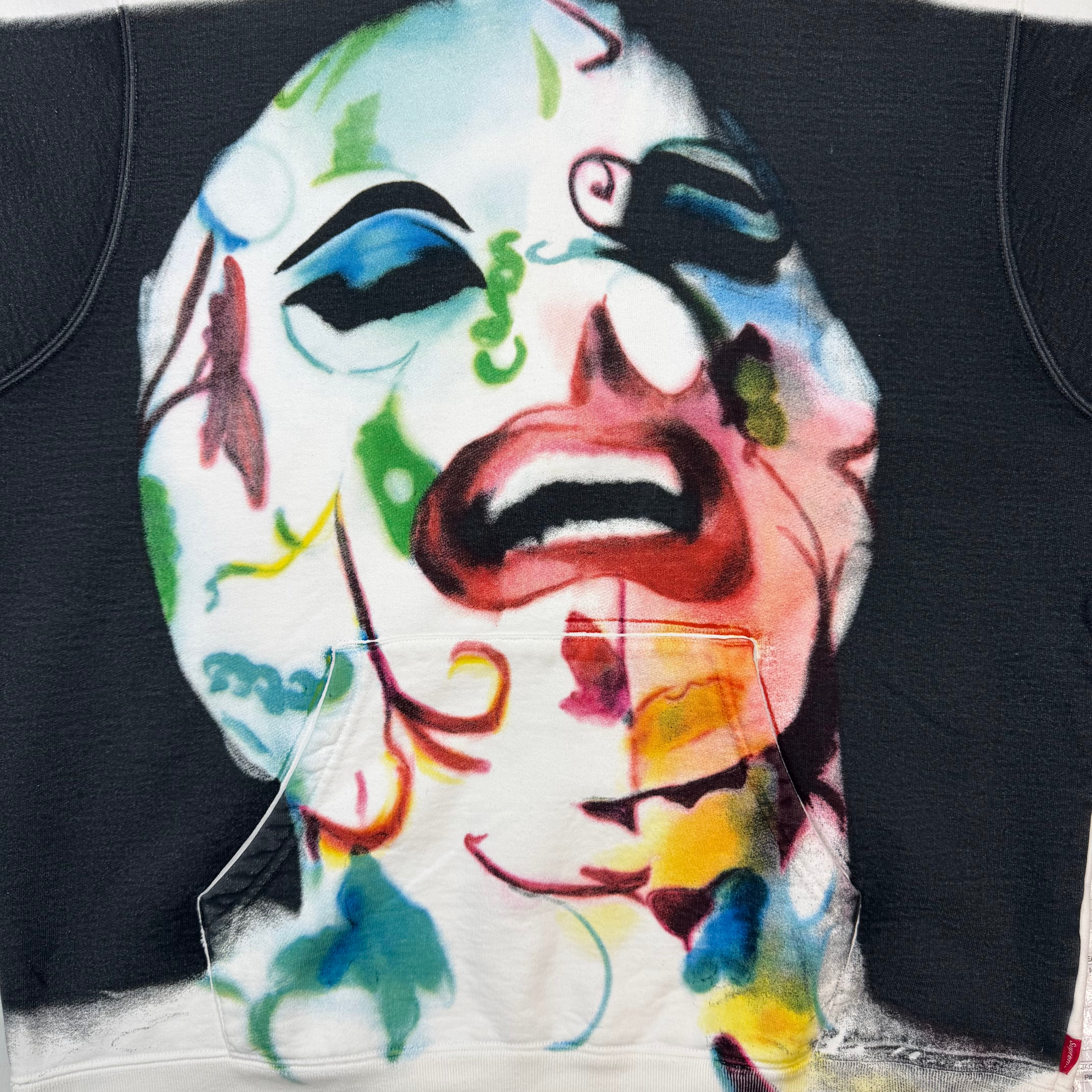Supreme Leigh Bowery Airbrushed Hoodie White
