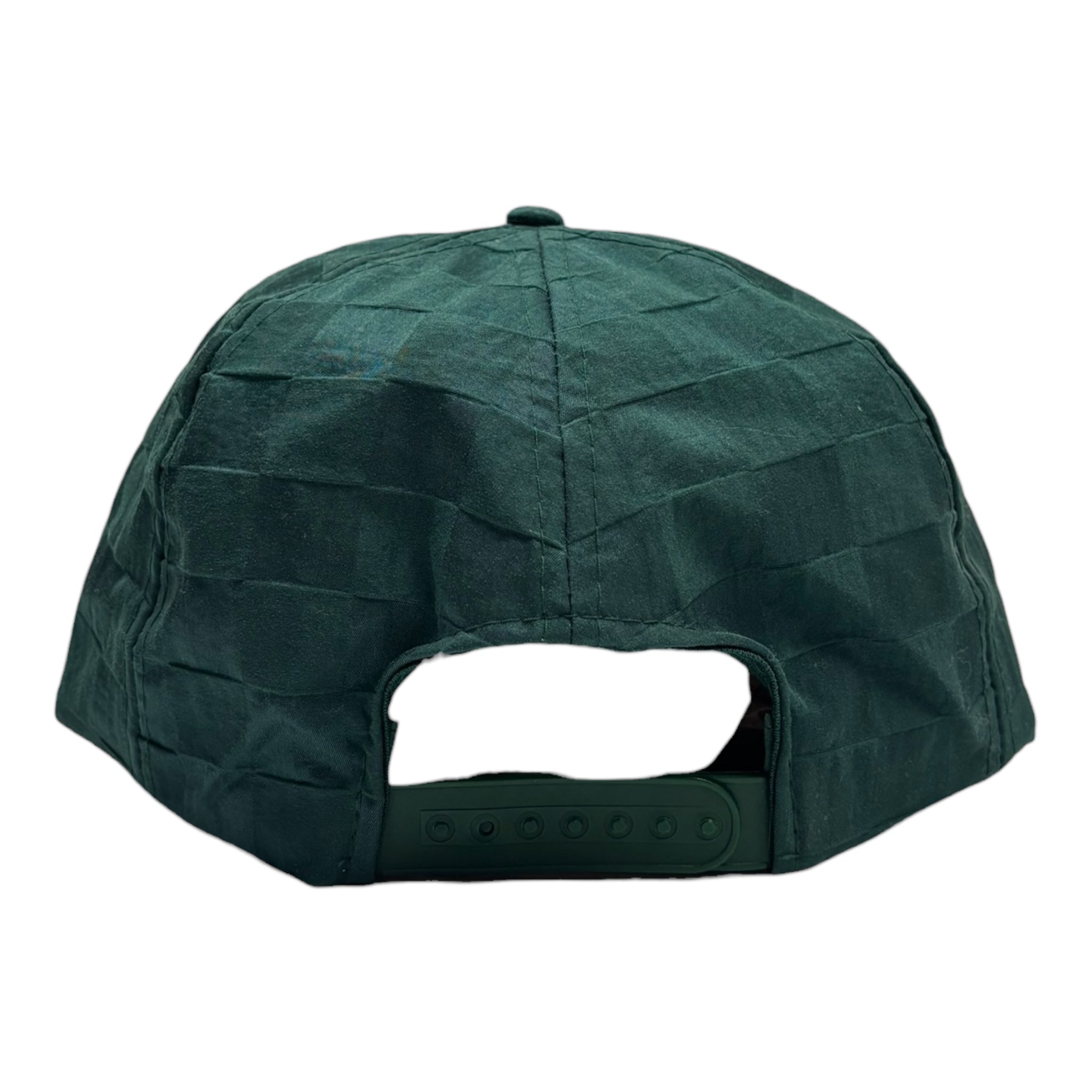 Vintage Weyerhaeuser Square Patterned Snapback Hat