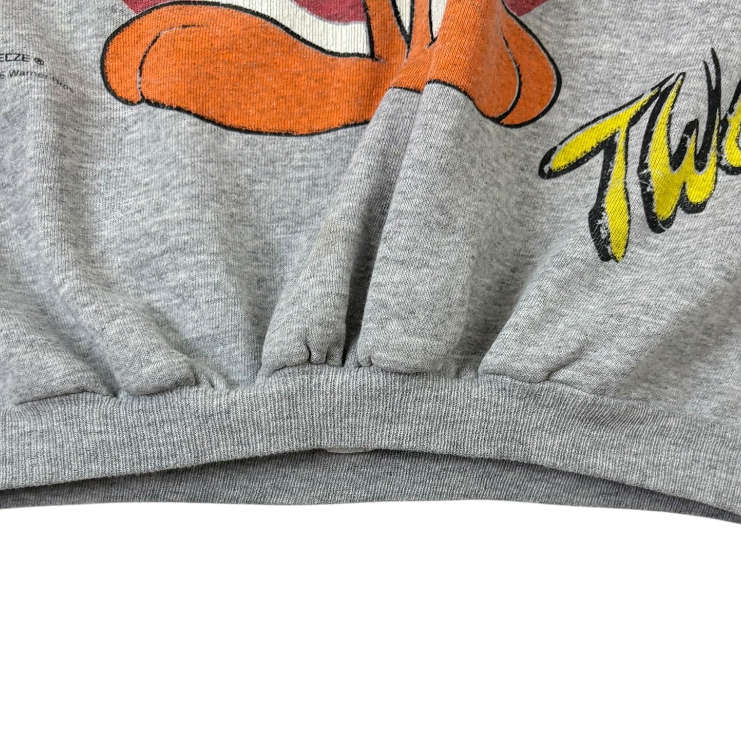 1996 Vintage Tweety Bird AOP Crewneck Grey