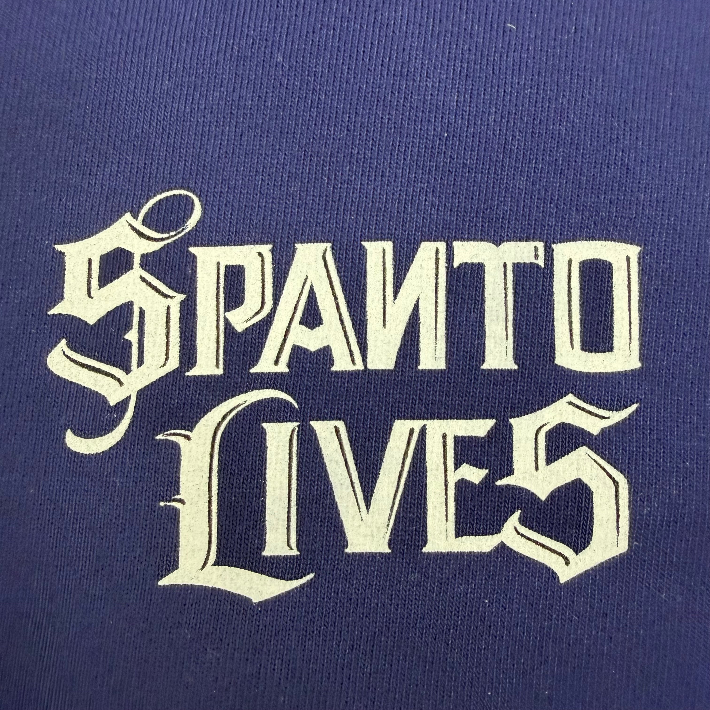 Born X Raised Spanto Lives Crewneck Navy