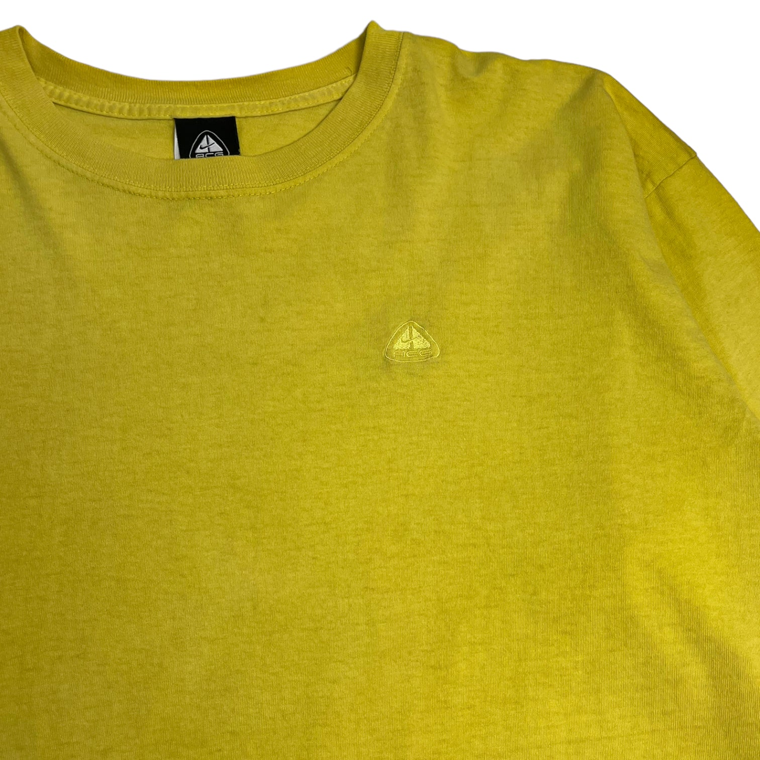 Vintage Nike ACG Mini Logo Hit Long Sleeve T-Shirt Limon