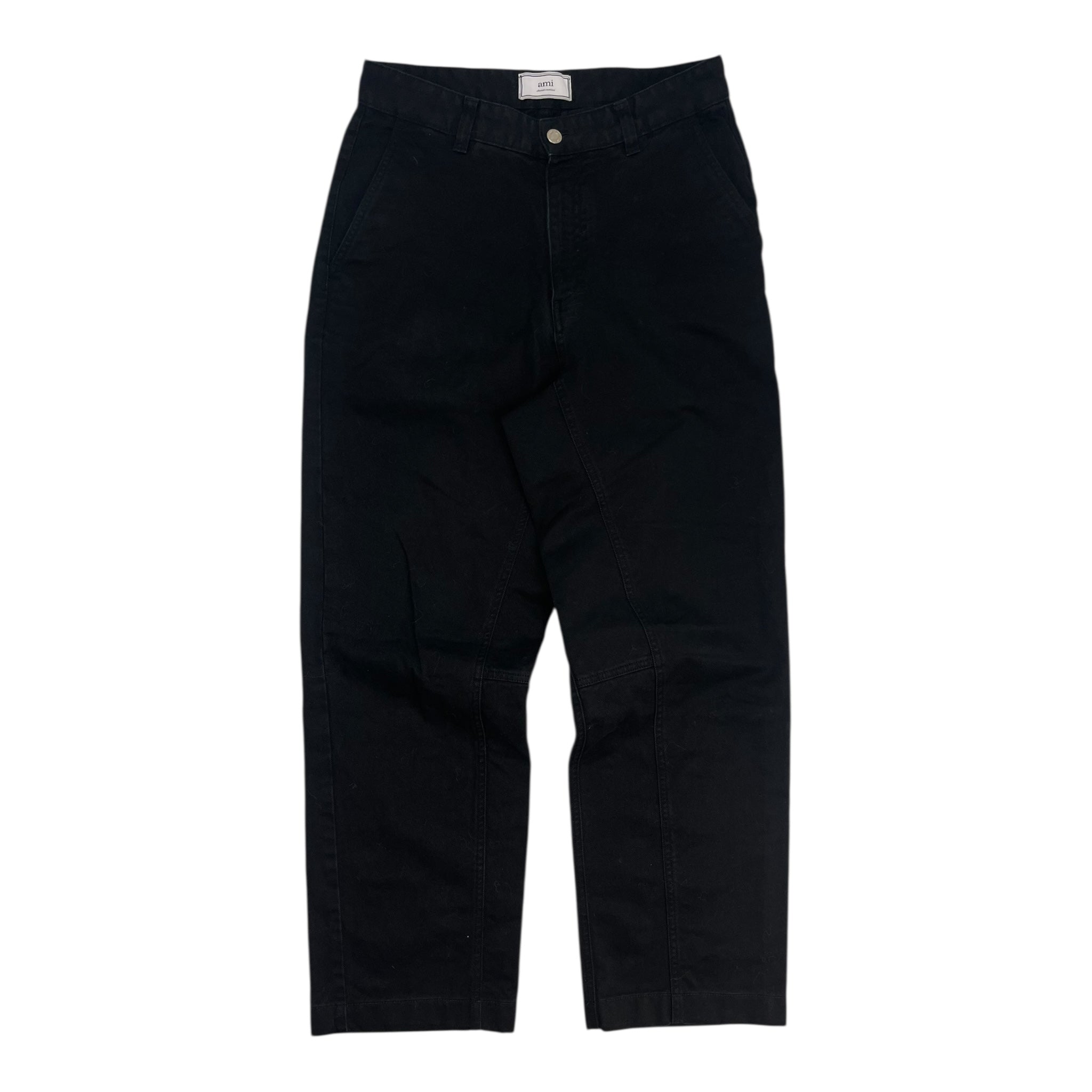 AMI Paris Bottoms Black