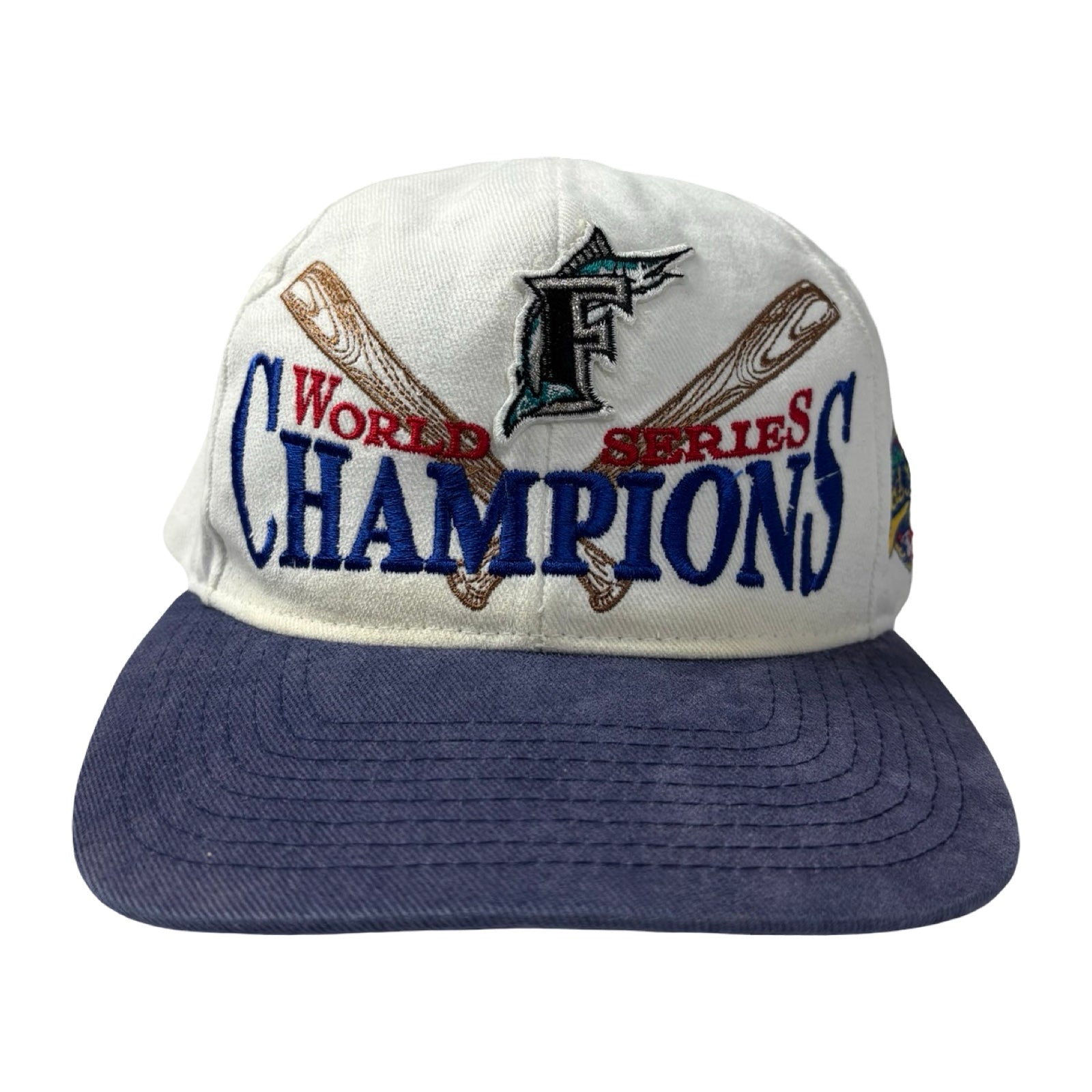 1997 Starter MLB Florida Marlins Word Series Champions Hat