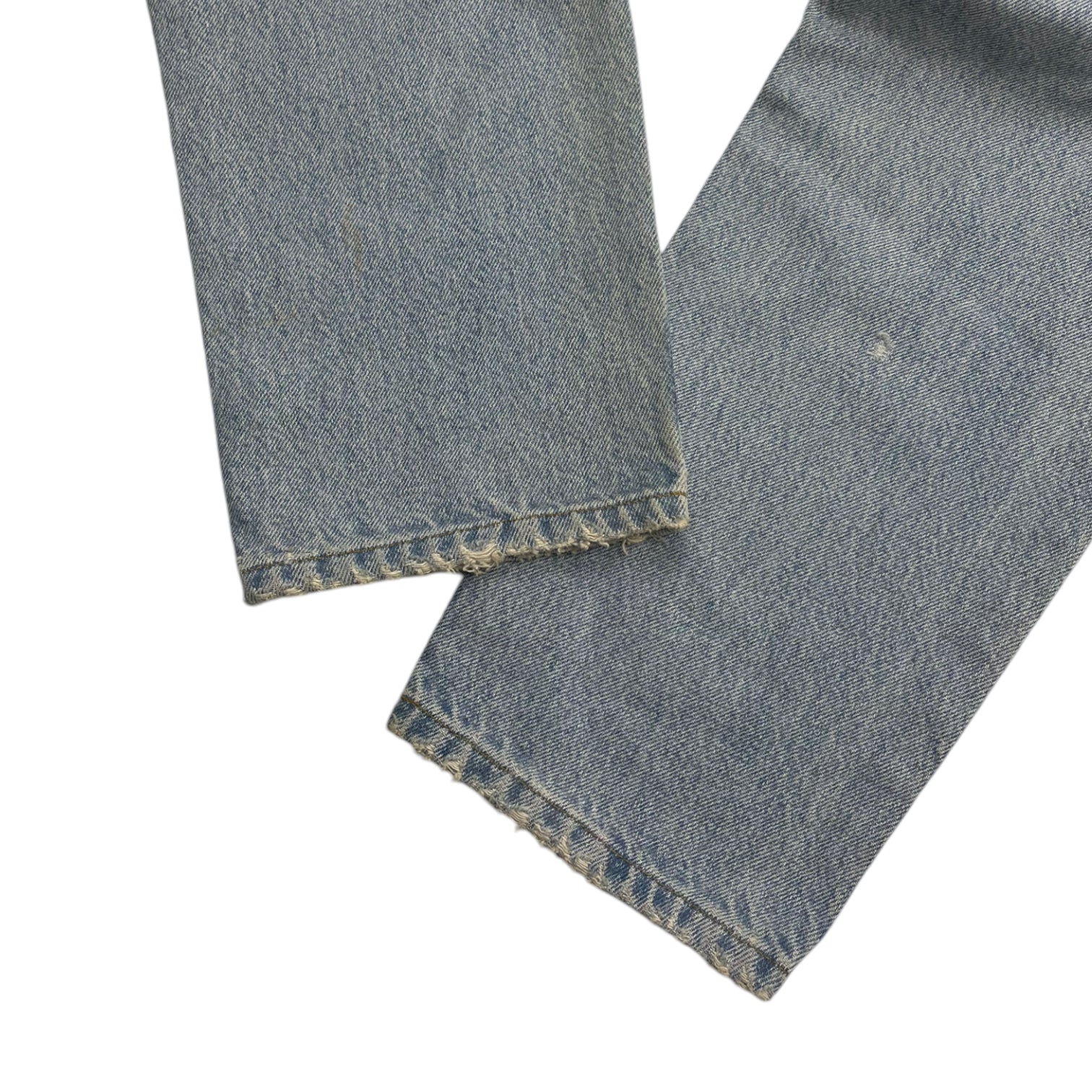 Distressed Carhartt Work Denim Light Wash