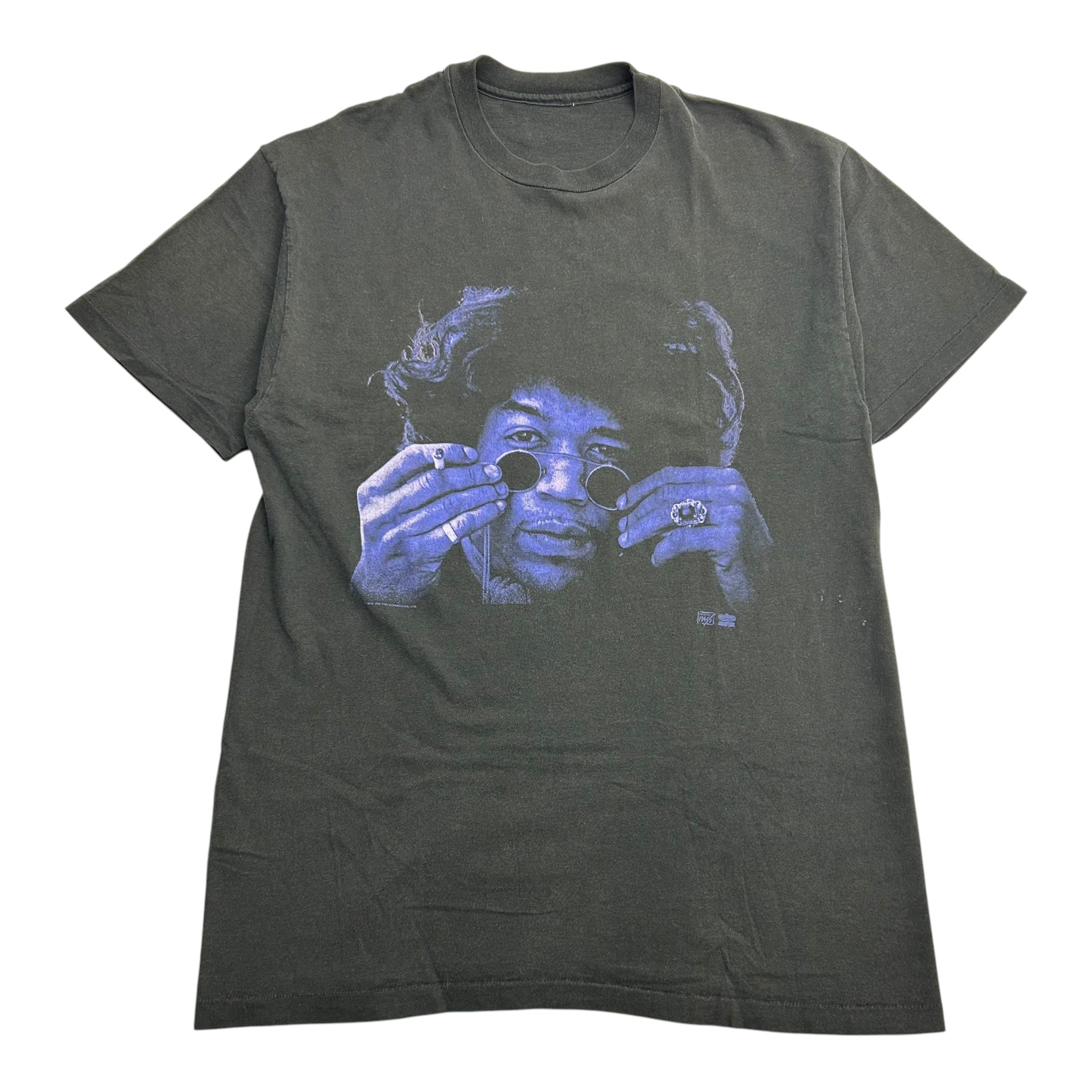 1993 Jimi Hendrix Big Face Tee Black