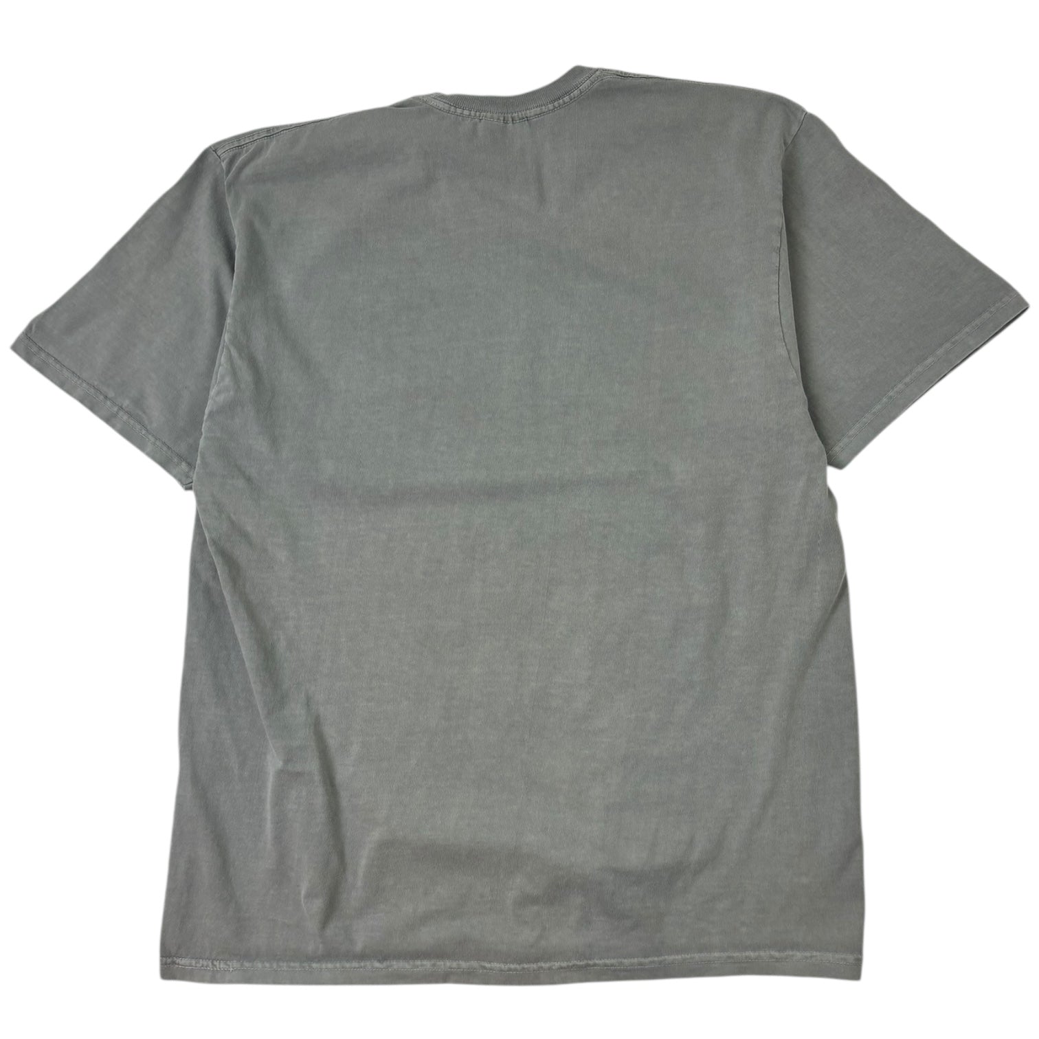 Vintage Stussy Floral Doodle Logo Tee Grey