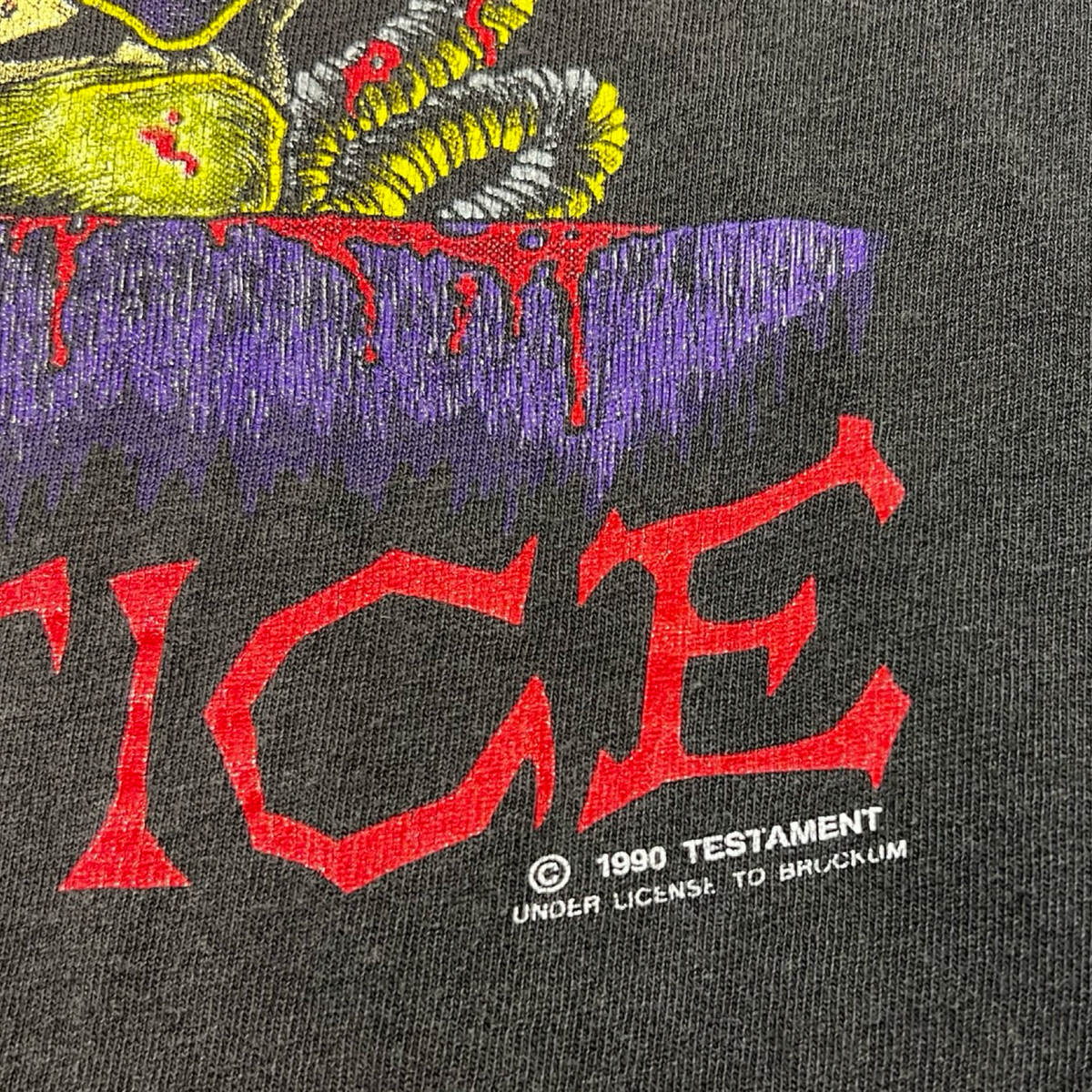 Vintage Testament Malpractice T-Shirt Black