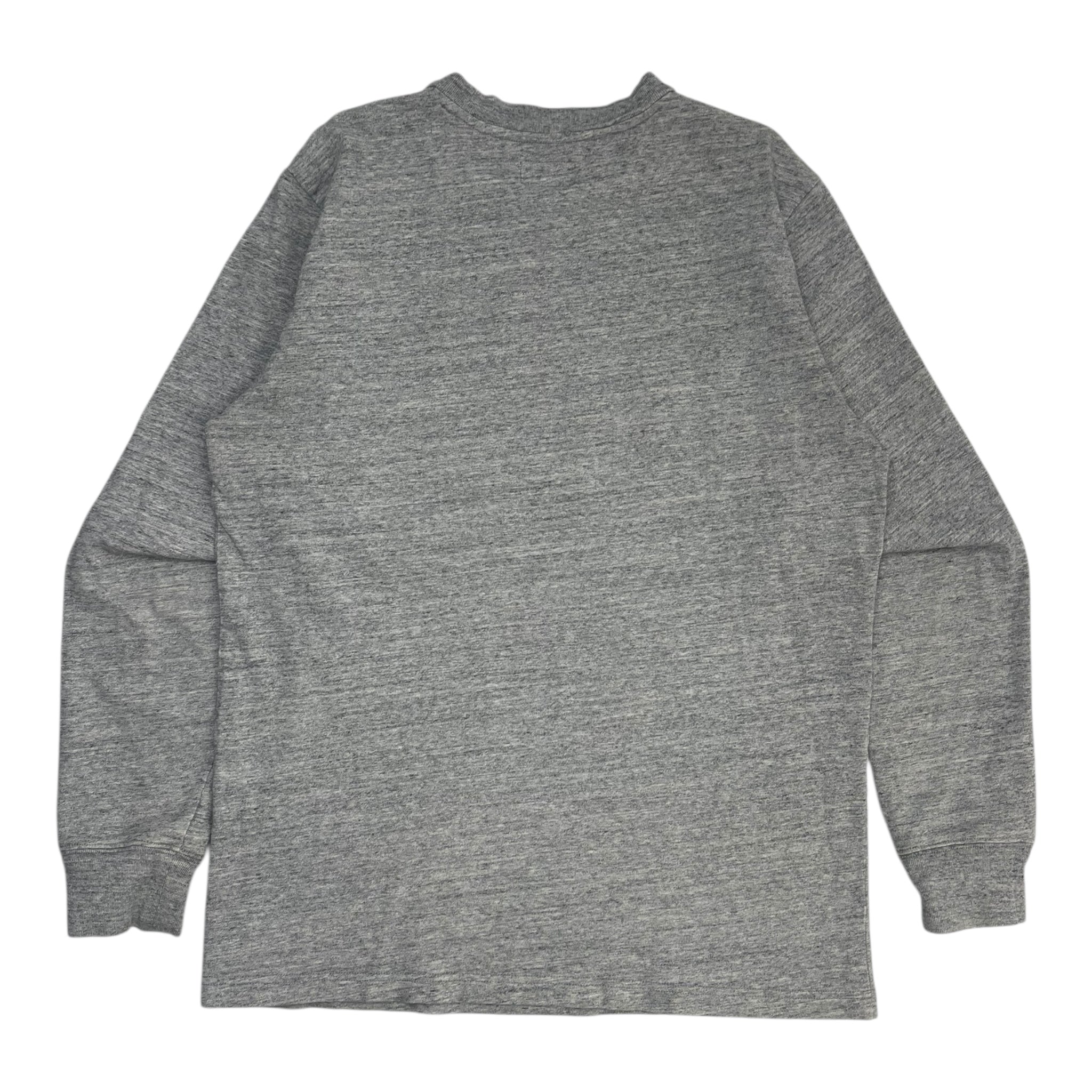 Supreme Mountain Logo L/S Tee Grey