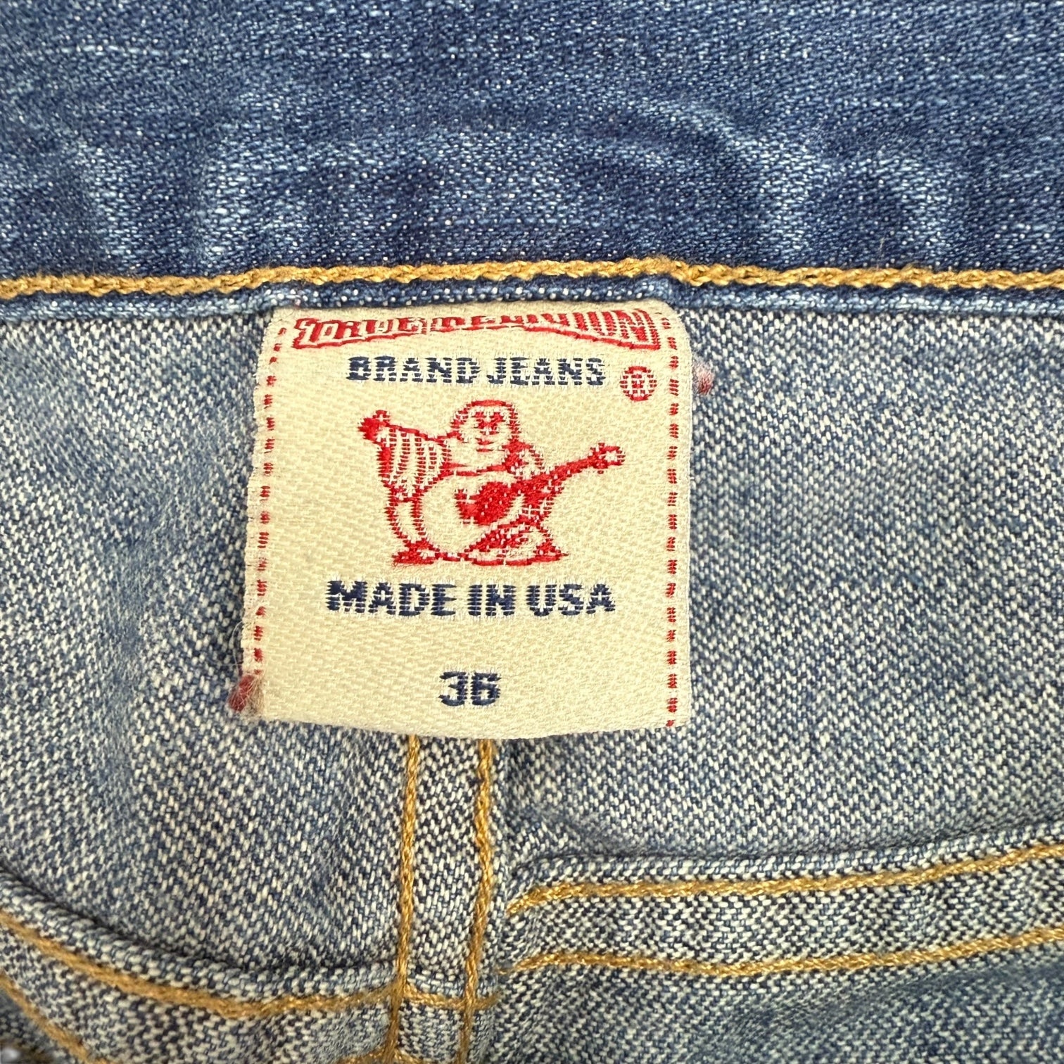 Vintage True Religion Ricky Denim Pants Dark Wash