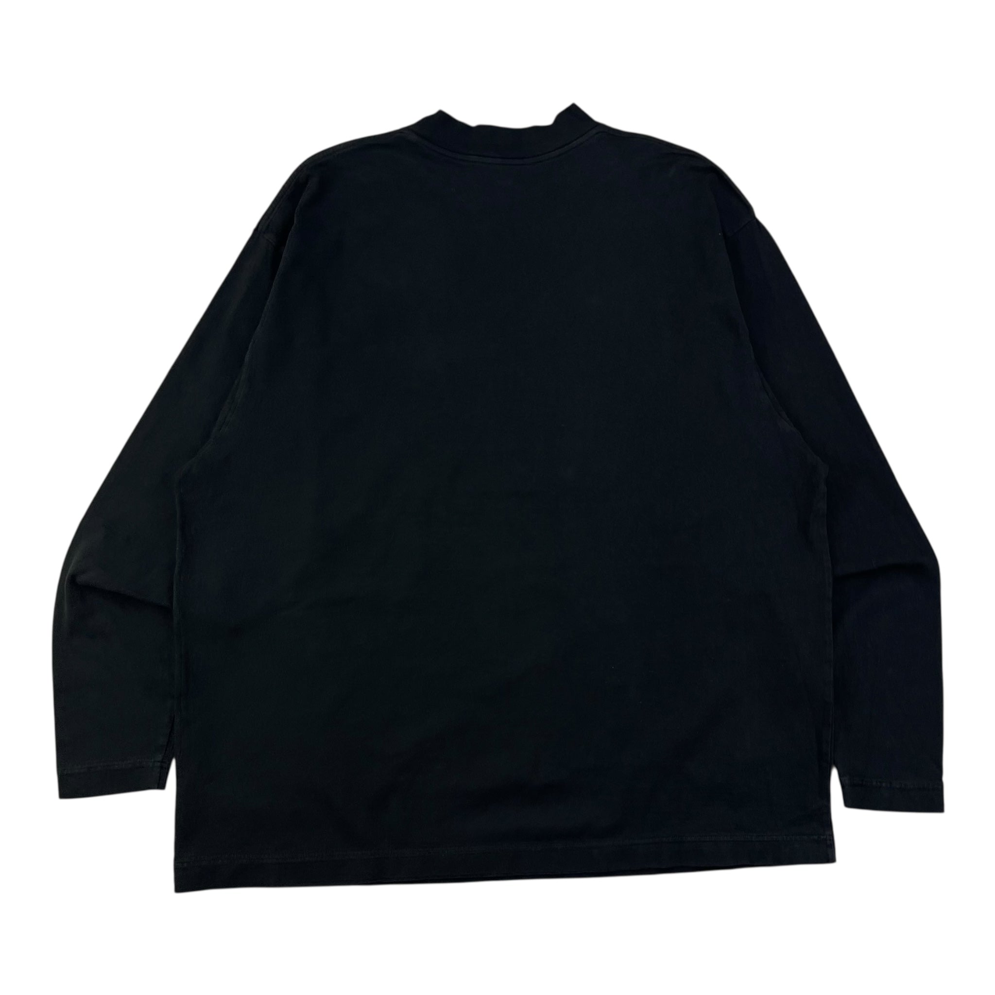 Yeezy Gap Logo Longsleeve Shirt Black