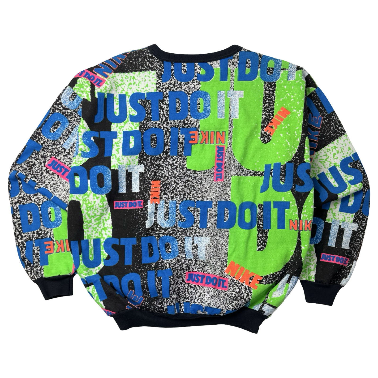 Vintage 80s Nike All Over Print Crewneck
